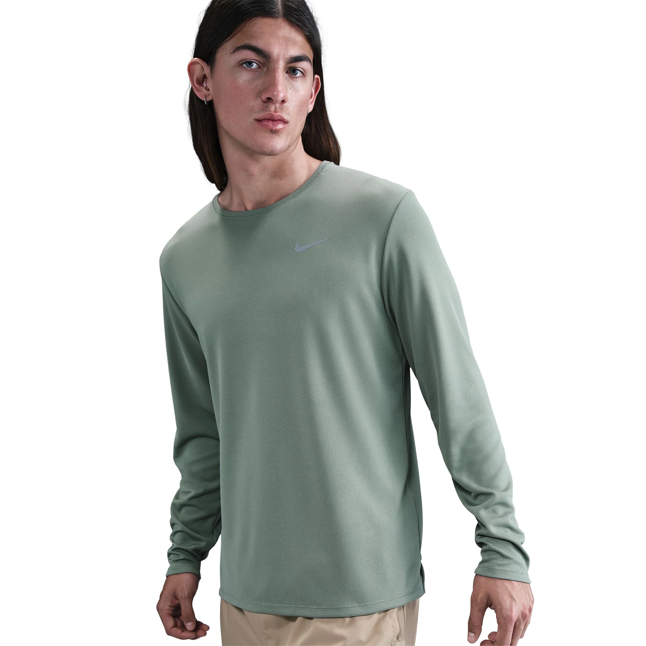 Miler UV Laufshirt Herren-Salbei - Image 3