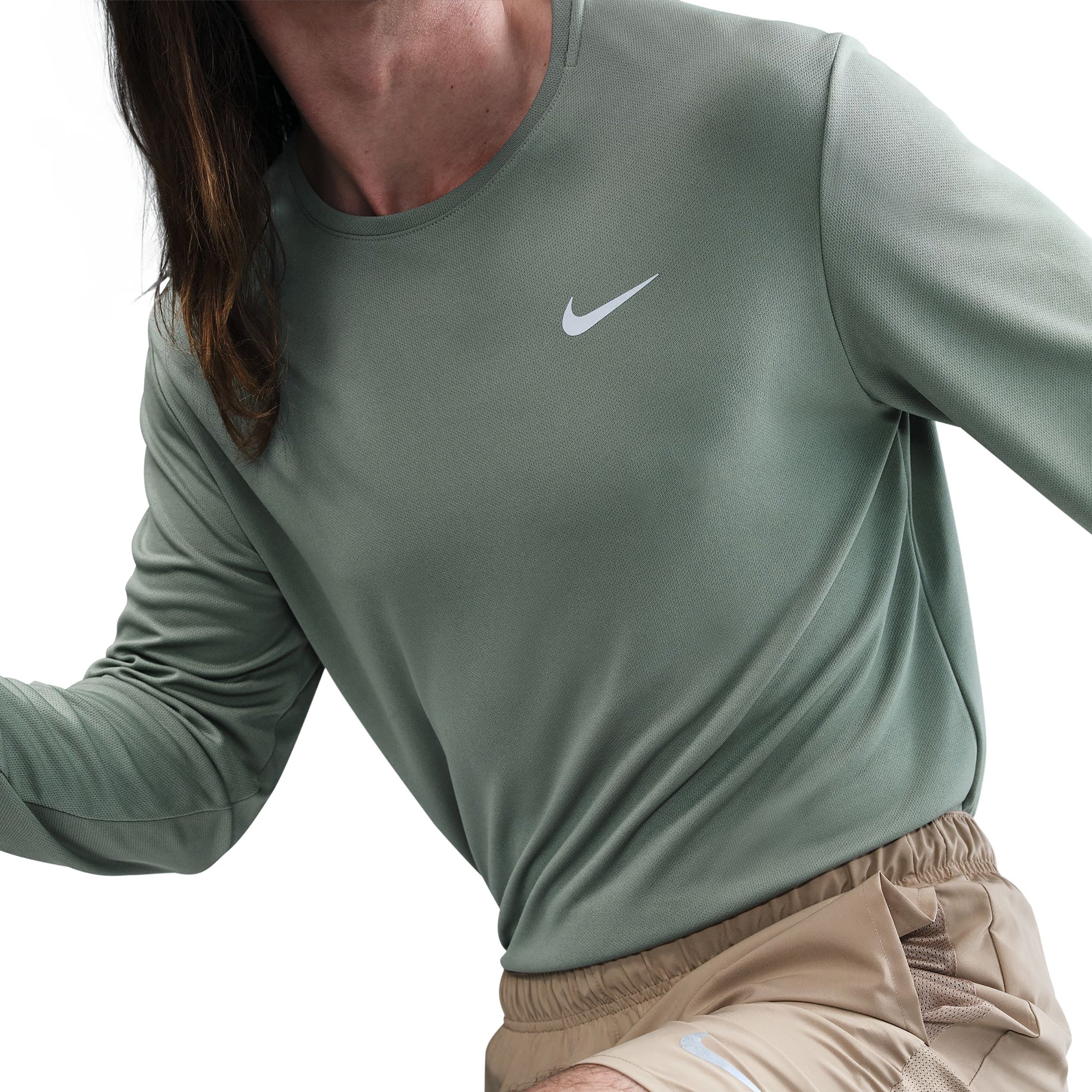 Miler UV Laufshirt Herren-Salbei - Image 5