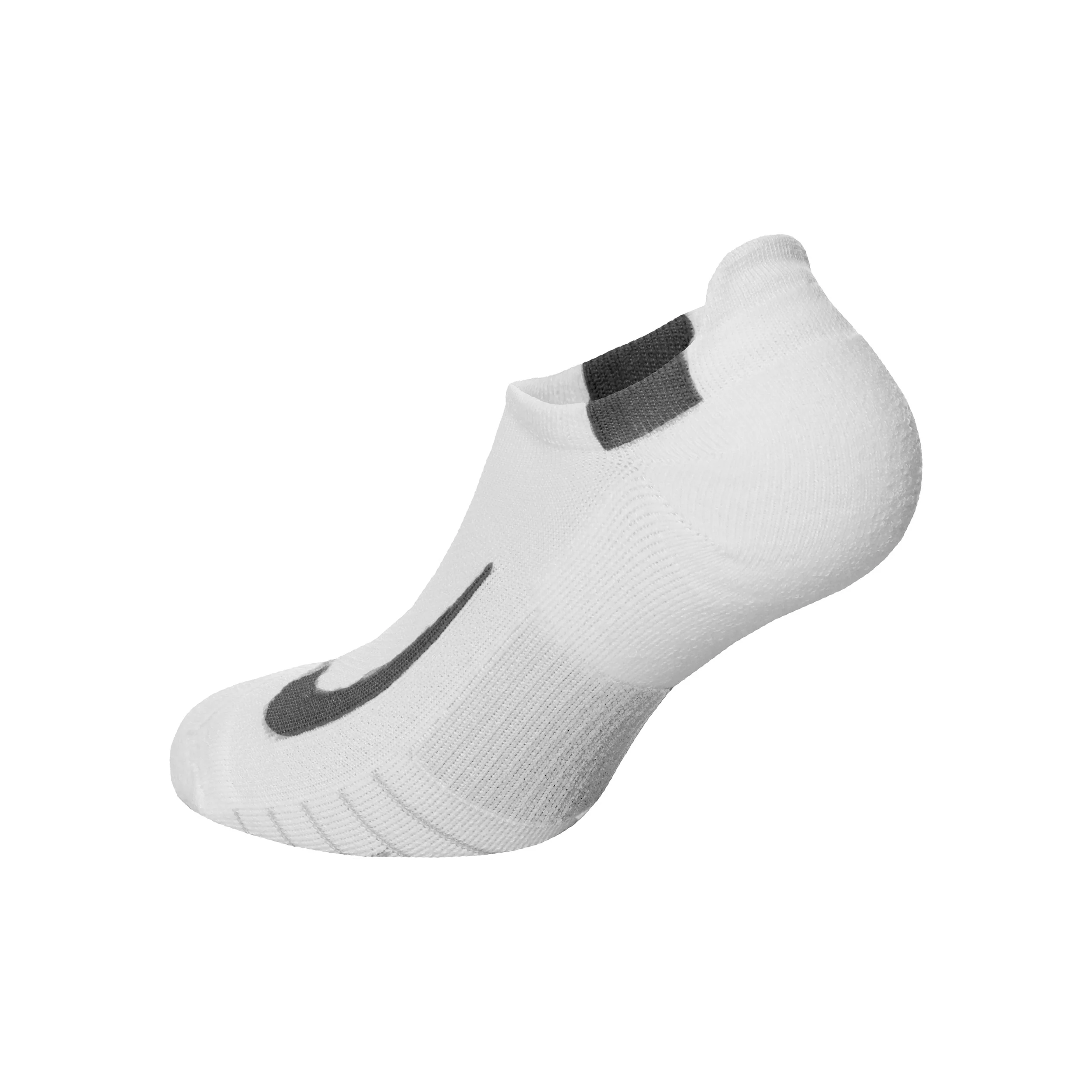 Multiplier Running No-Show Laufsocken 2er Pack-Weiß,Schwarz - Image 2
