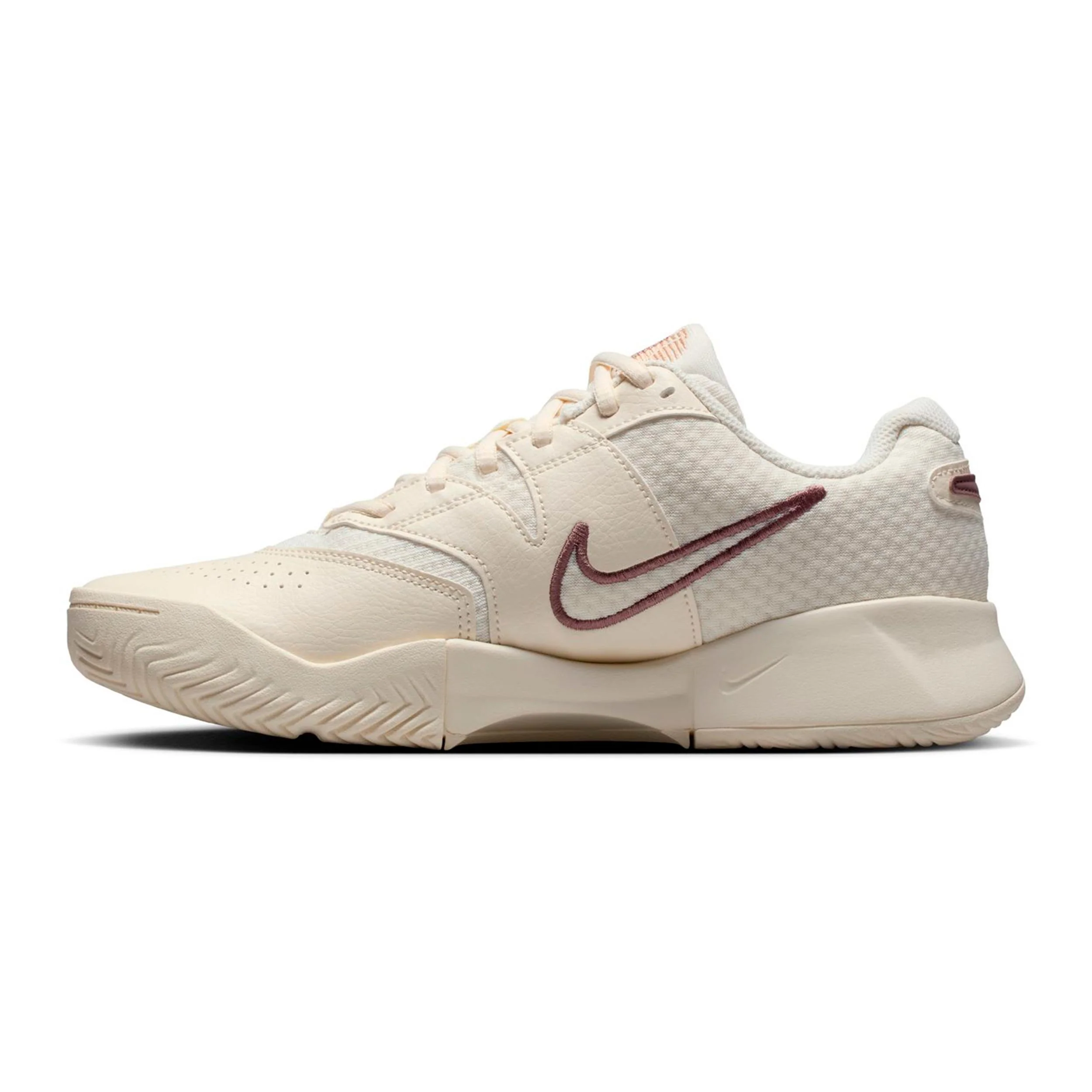 Nike Court Lite 4 Allcourtschuh Damen-creme, braun - Image 2