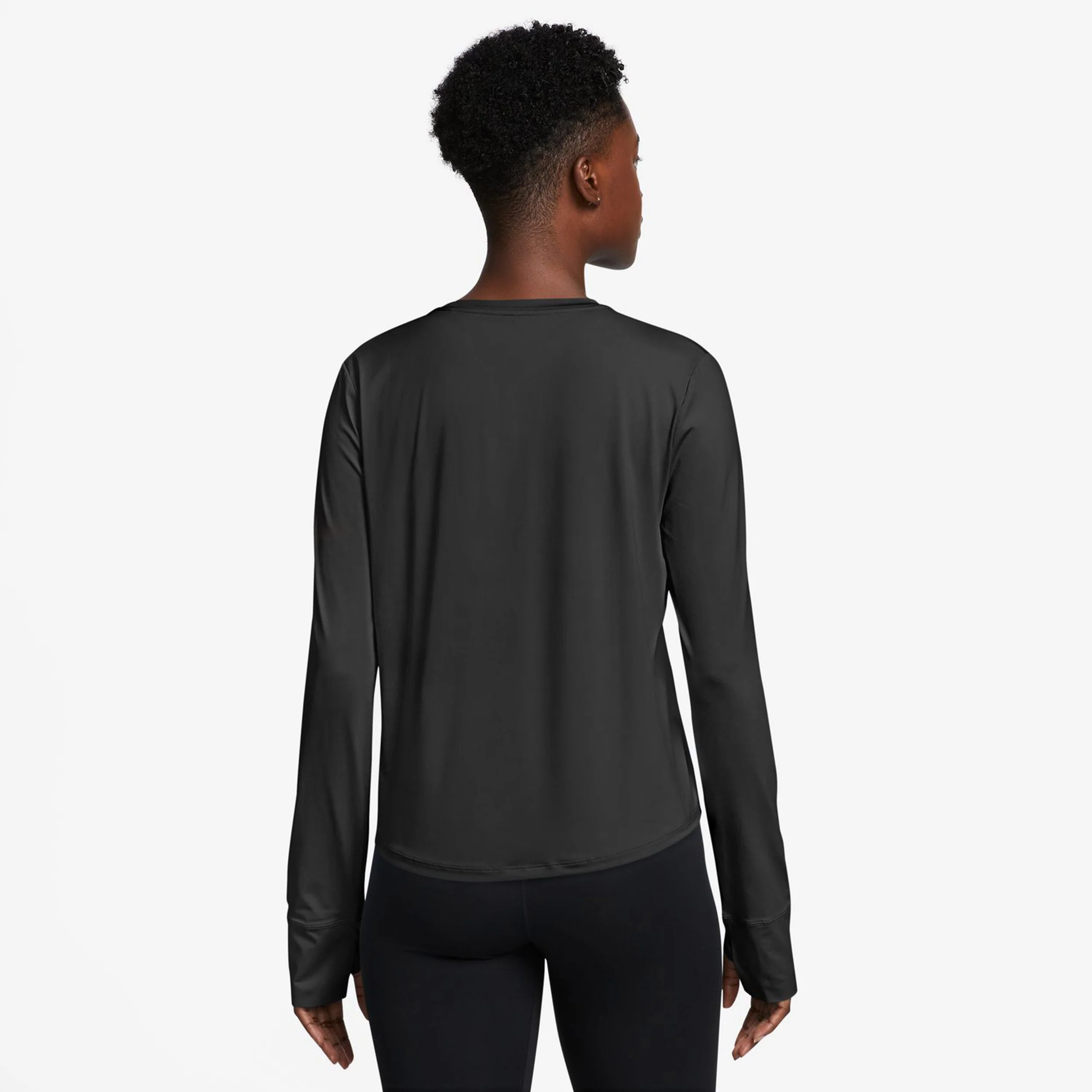 One Classic Dri-Fit Longsleeve Damen-Schwarz - Image 2