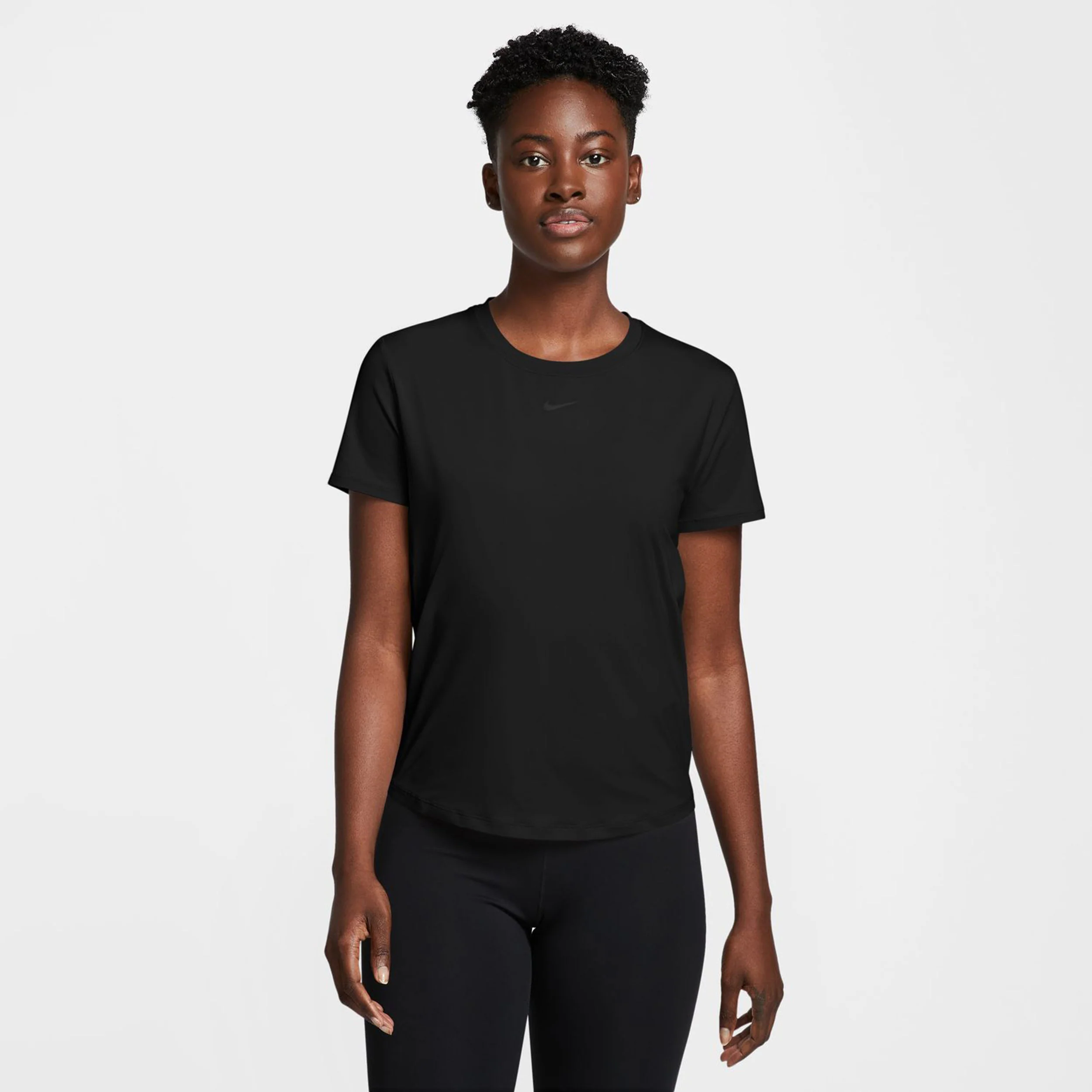 One Classic Dri-Fit T-Shirt Damen-Schwarz