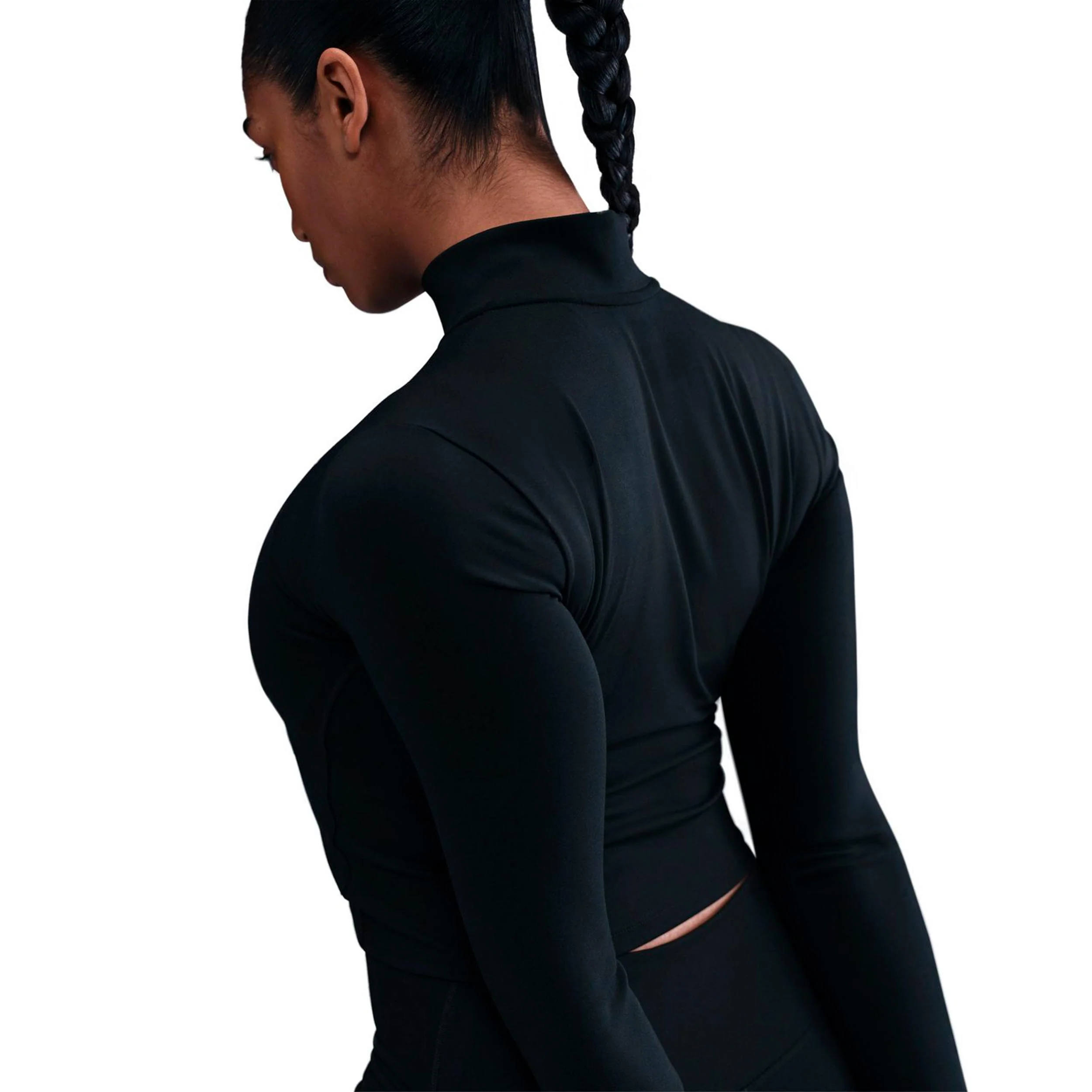 One Dri-Fit Quarter Zip Longsleeve Damen - schwarz - Image 4
