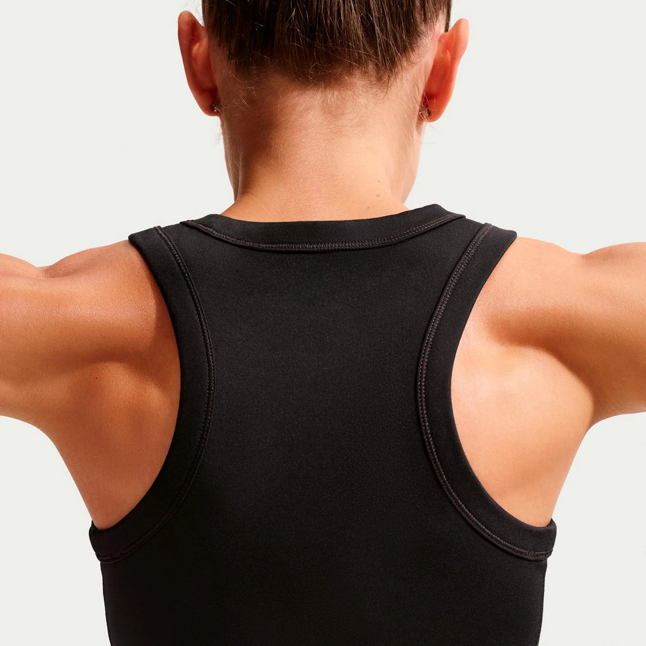 One Fitted Dri-Fit Crop Tank-Top Damen - schwarz - Image 4