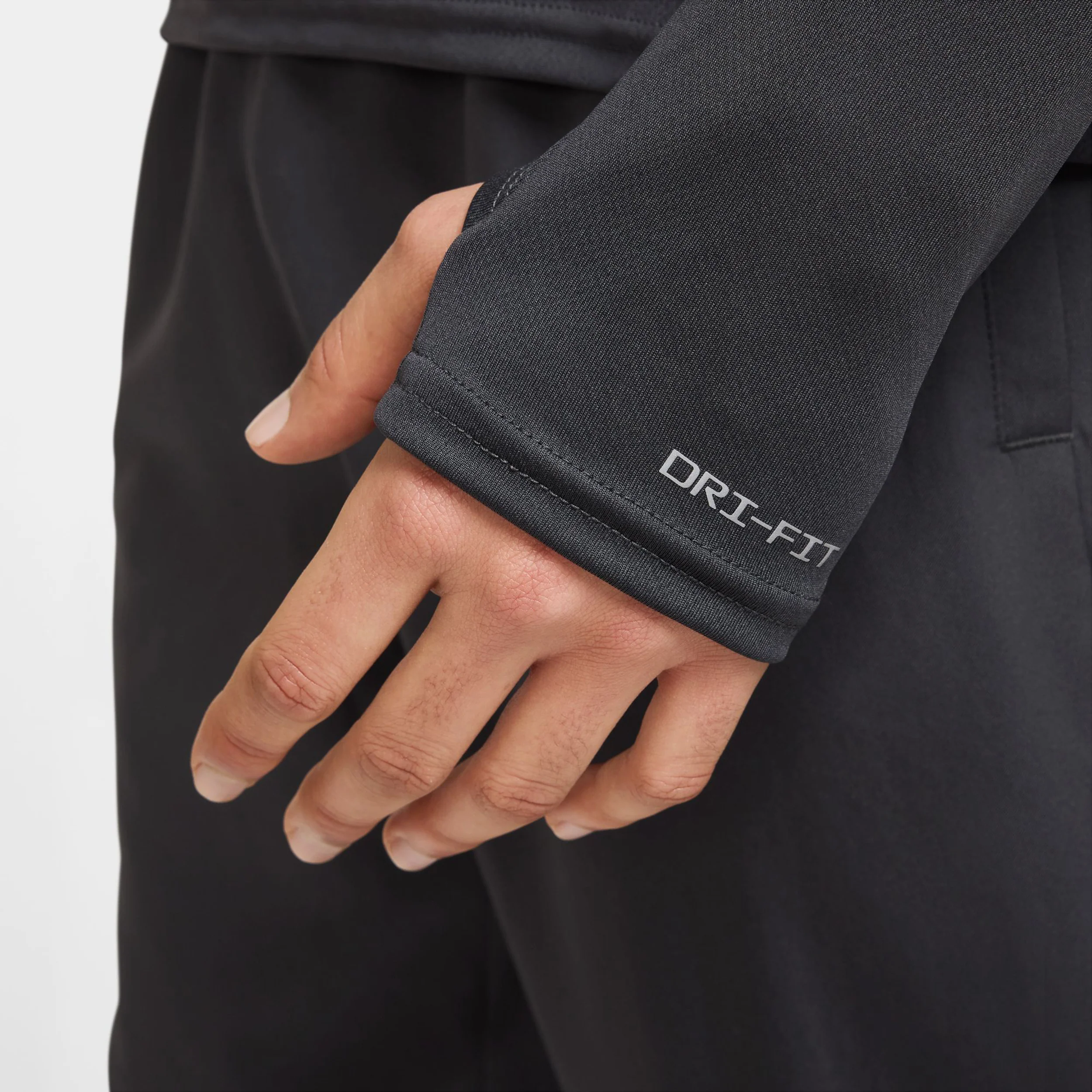Pacer Flash Half-Zip Laufshirt Herren-Dunkelgrau - Image 10