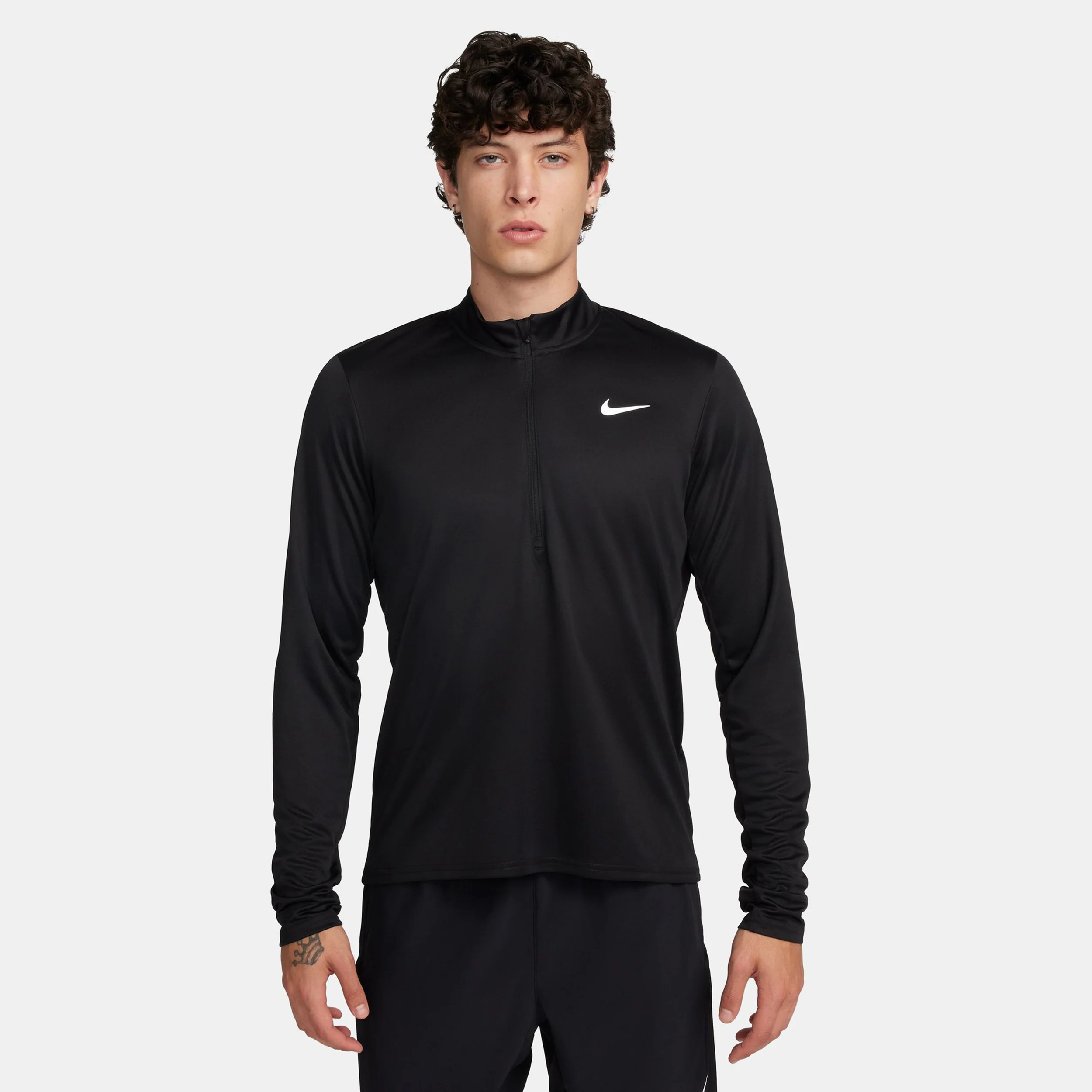 Pacer Half-Zip Laufshirt Herren - schwarz - Image 4