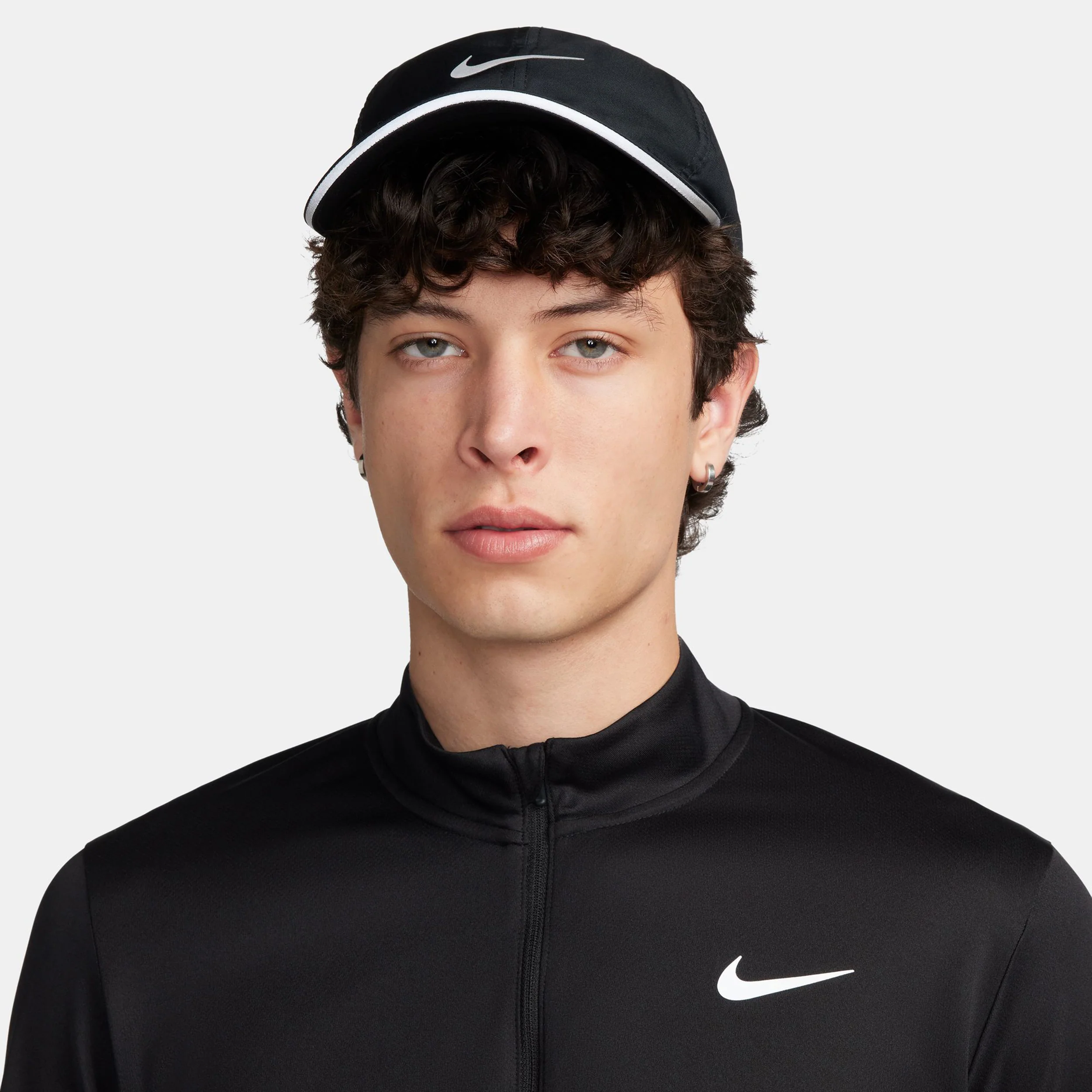 Pacer Half-Zip Laufshirt Herren - schwarz - Image 6