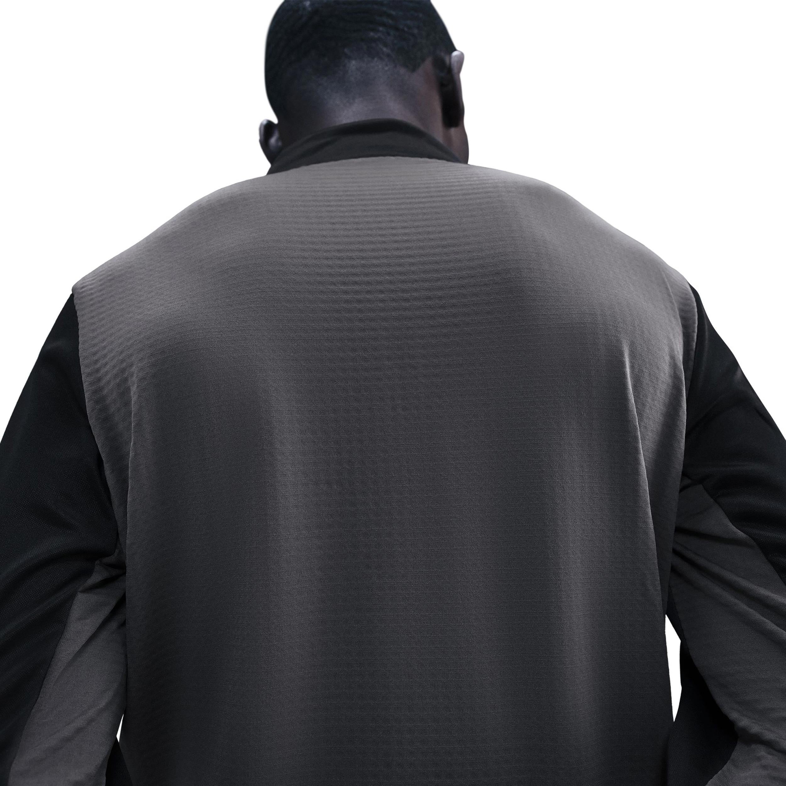 Pacer Winterized Half-Zip Laufshirt Herren - anthrazit, schwarz - Image 5