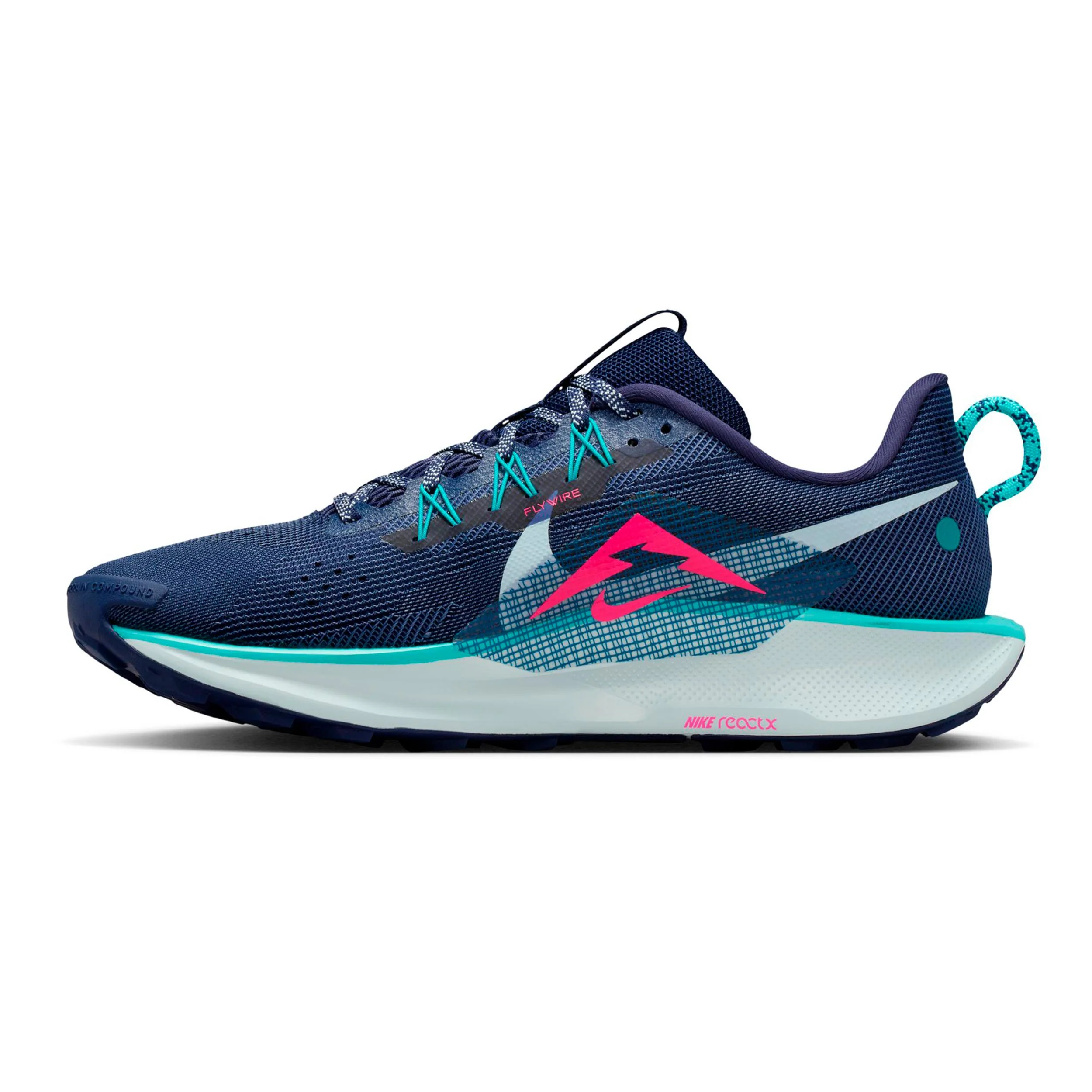 Pegasus Trail 5 Trailschuh Herren - dunkelblau, pink - Image 2
