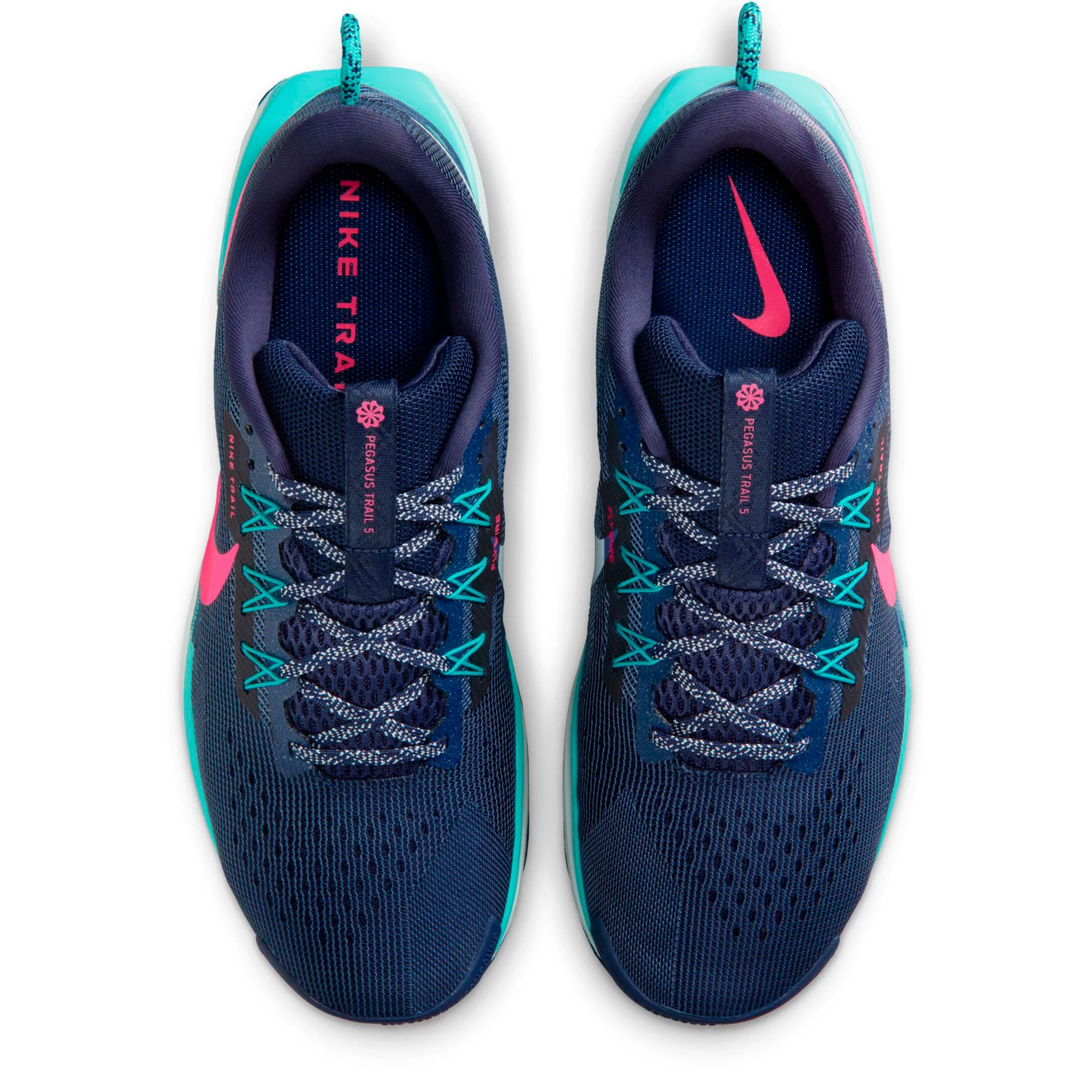 Pegasus Trail 5 Trailschuh Herren - dunkelblau, pink - Image 3
