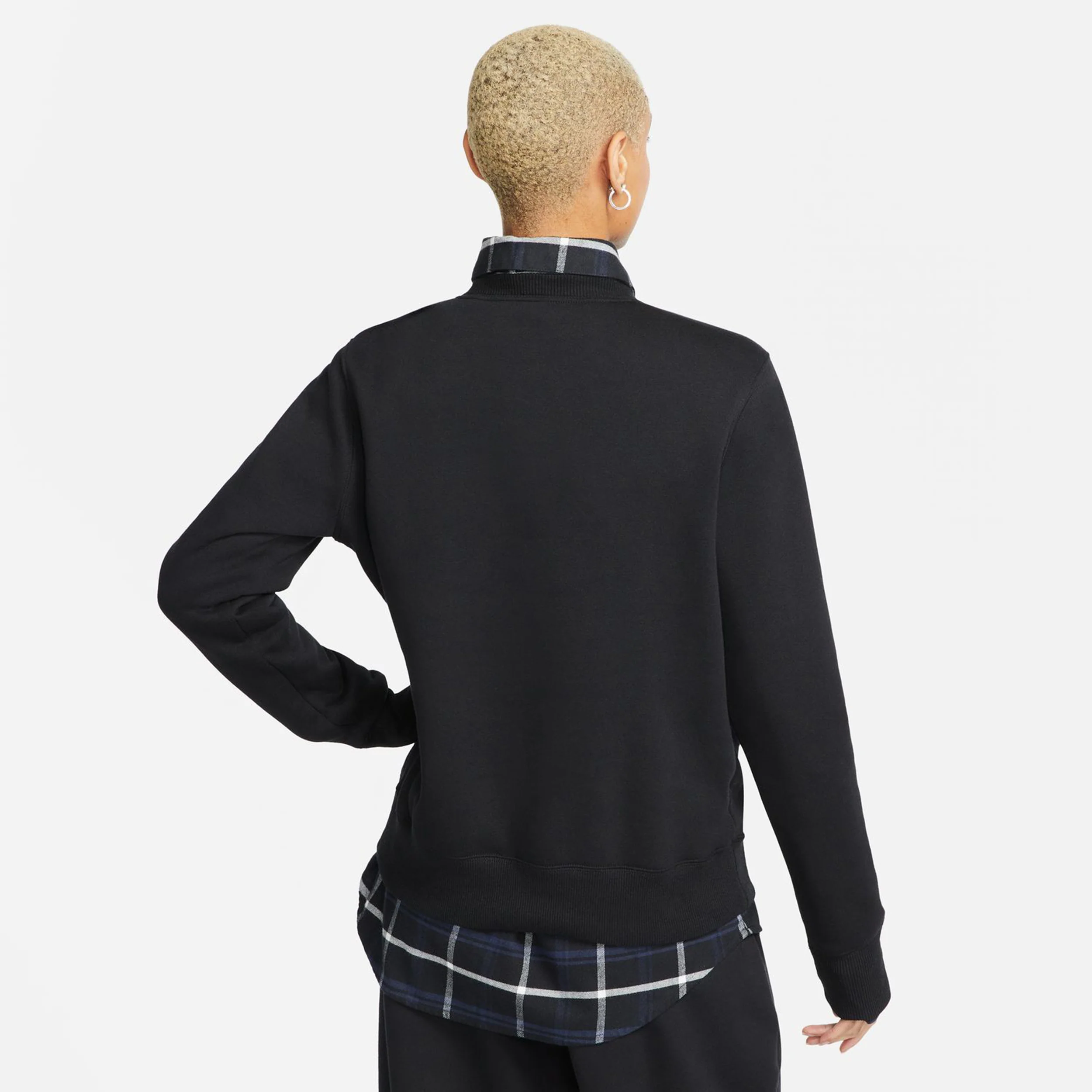 PHNX Fleece STD Crew Sweatshirt Damen-Schwarz - Image 5