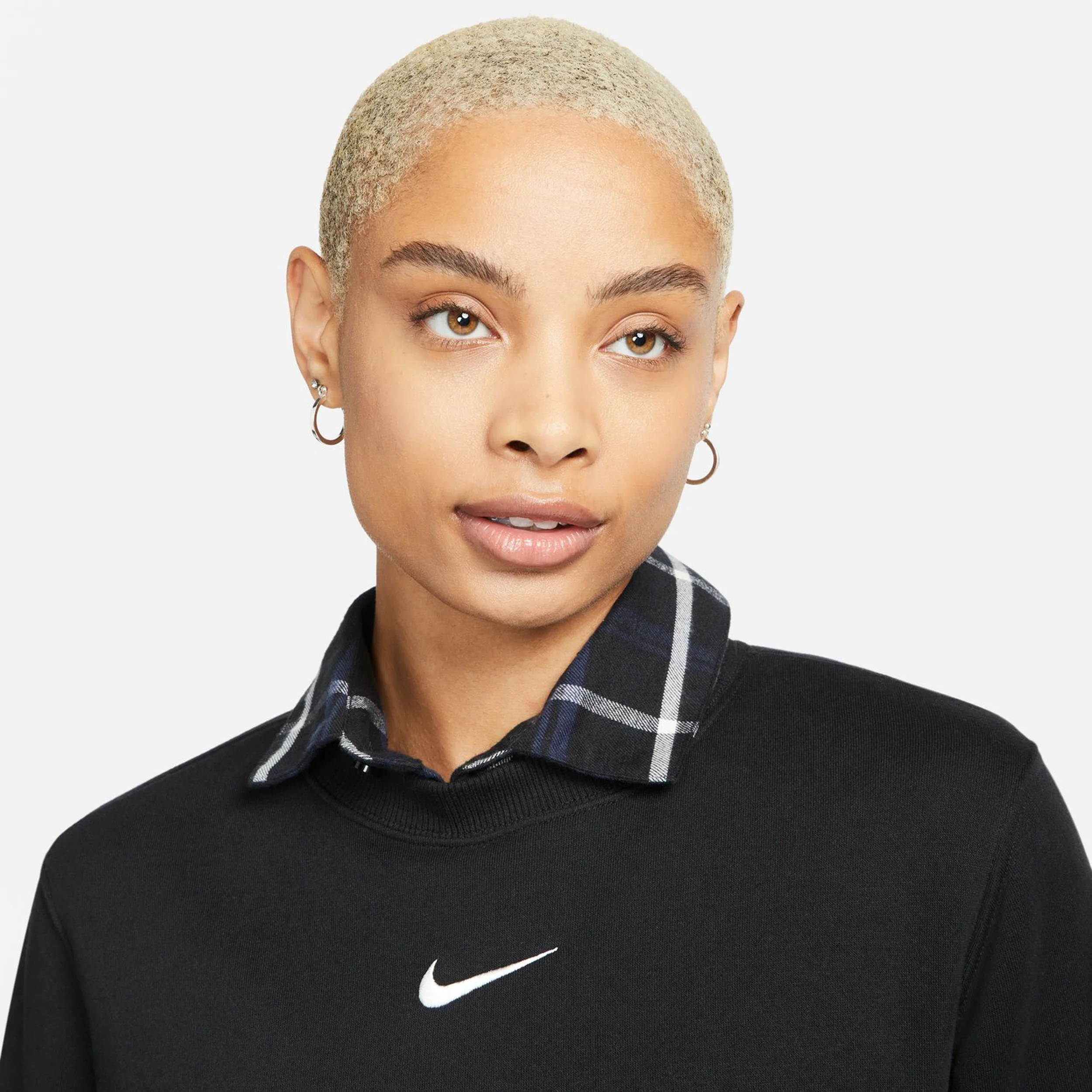 PHNX Fleece STD Crew Sweatshirt Damen-Schwarz - Image 7