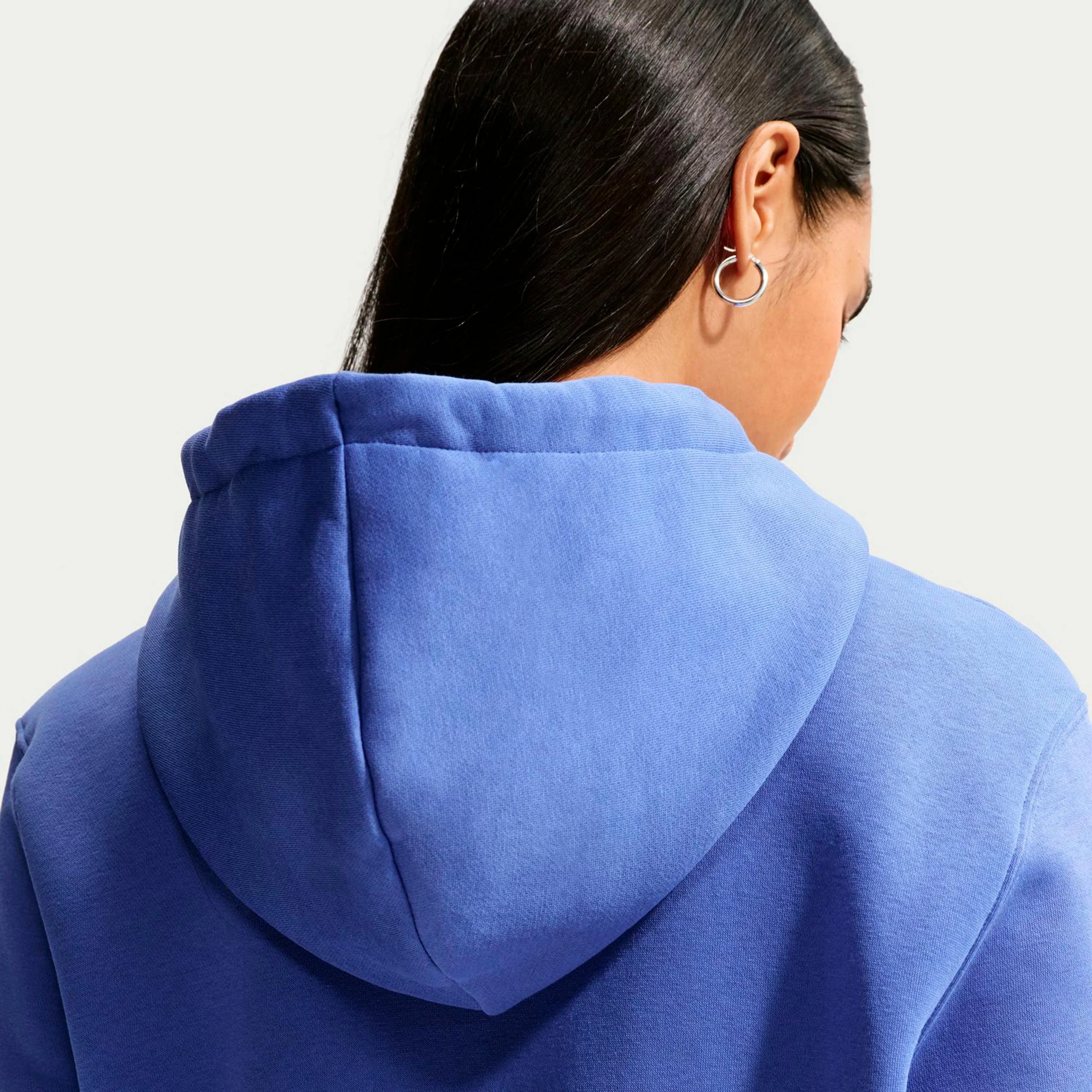 Phoenix Fleece Mid Rise Trainingshose Damen-blau, weiß - Image 5