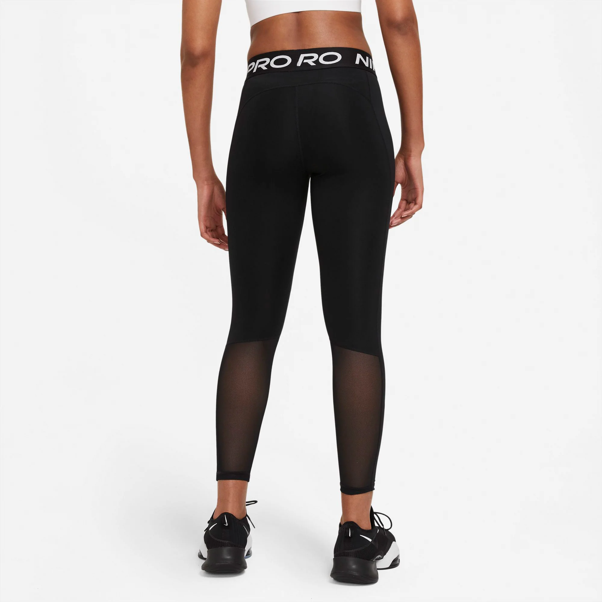 Pro 365 Tight Damen-Schwarz,Weiß - Image 4