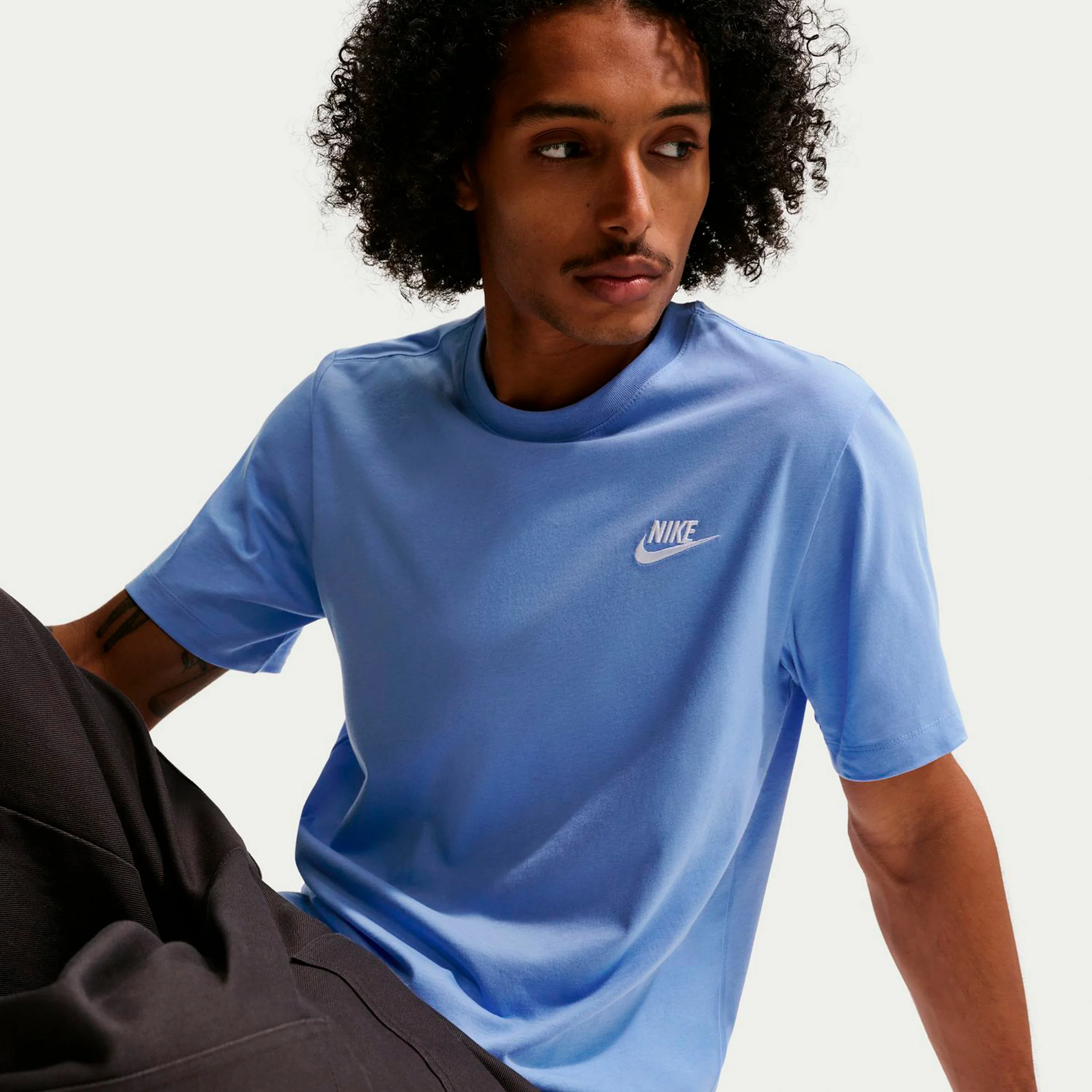 Sportswear Club T-Shirt Herren-hellblau, blau - Image 4