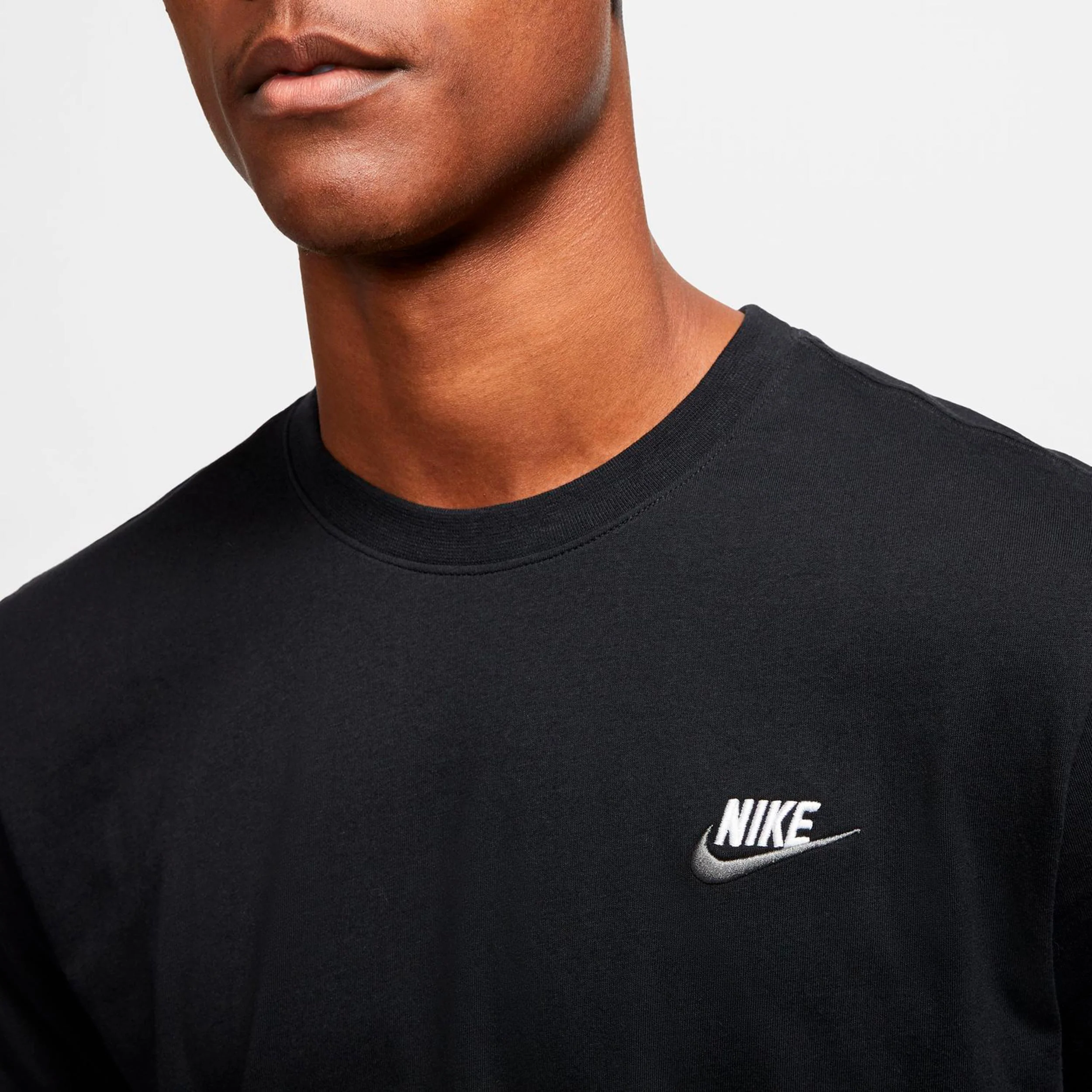 Sportswear Club T-Shirt Herren - schwarz, dunkelgrau - Image 5