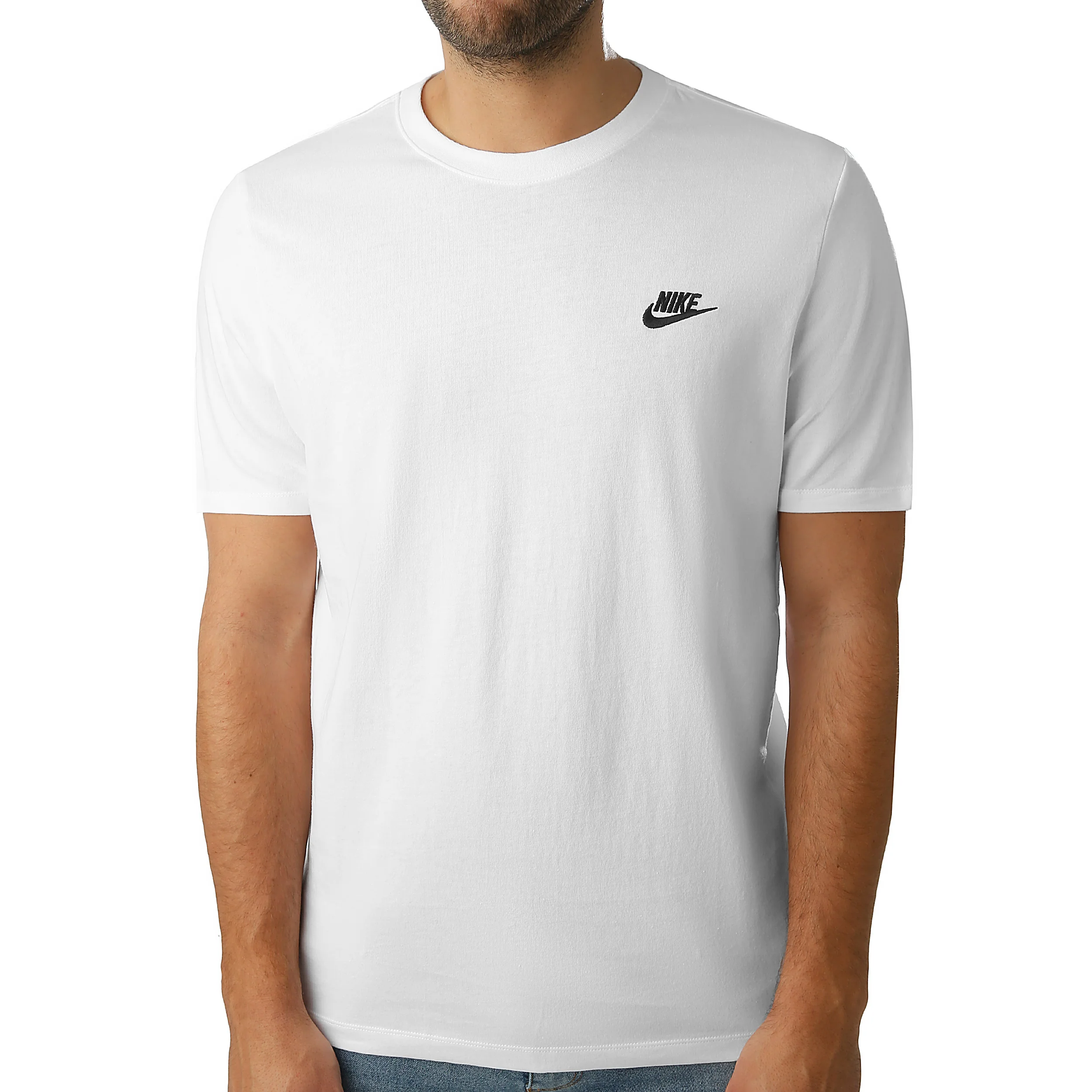 Sportswear Club T-Shirt Herren-Weiß,Schwarz - Image 3