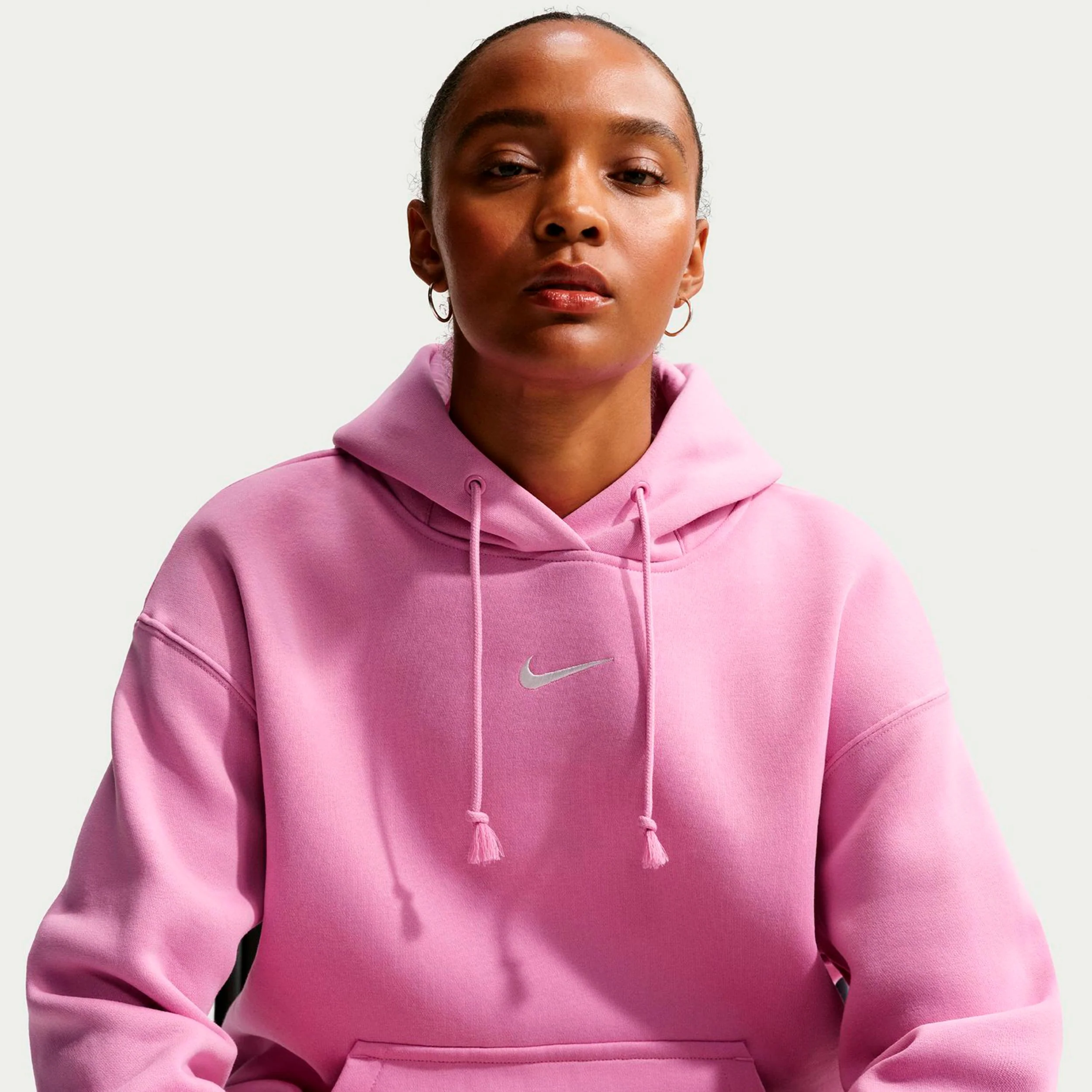 Sportswear Phoenix Fleece Oversized Hoody Damen-flieder - Image 4