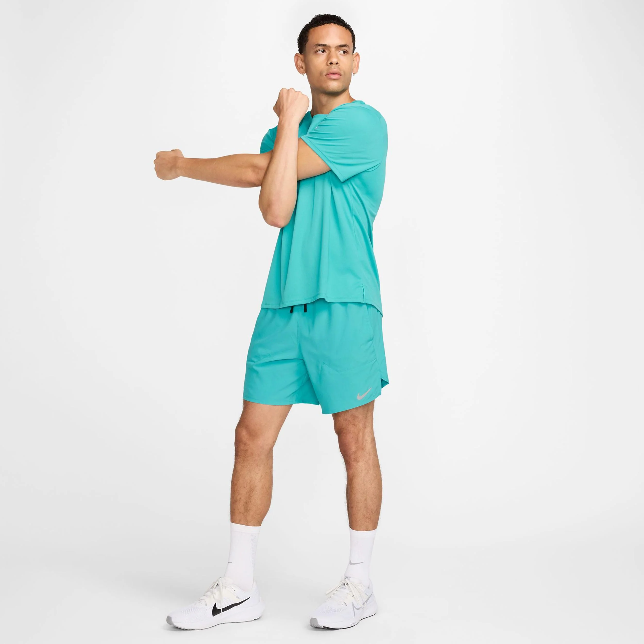 Stride 2in1 7in Laufshorts Herren-Türkis - Image 7