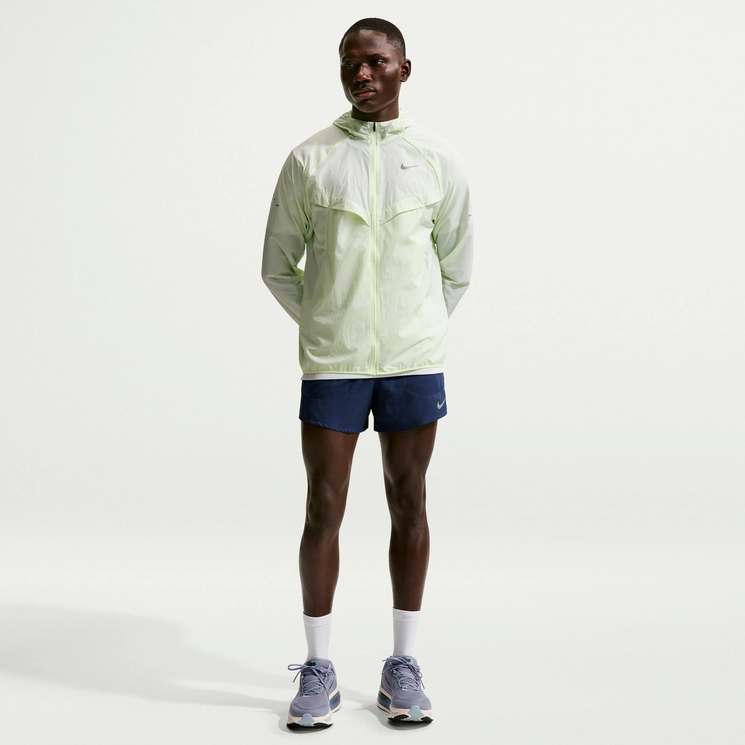 STRIDE 5IN  Laufshorts Herren - dunkelblau, silber - Image 2