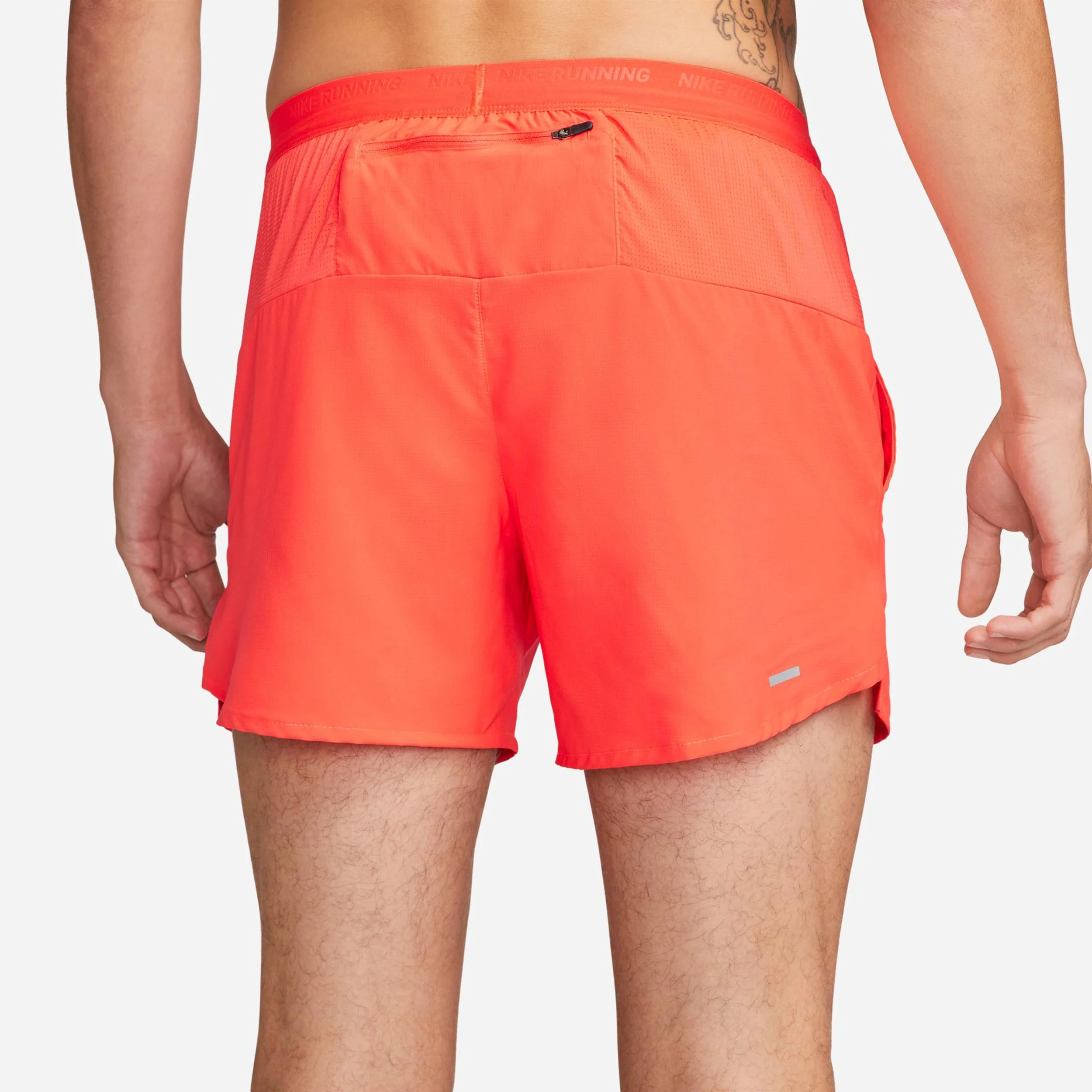 Stride 5in Laufshorts Herren-Rot,Schwarz - Image 2