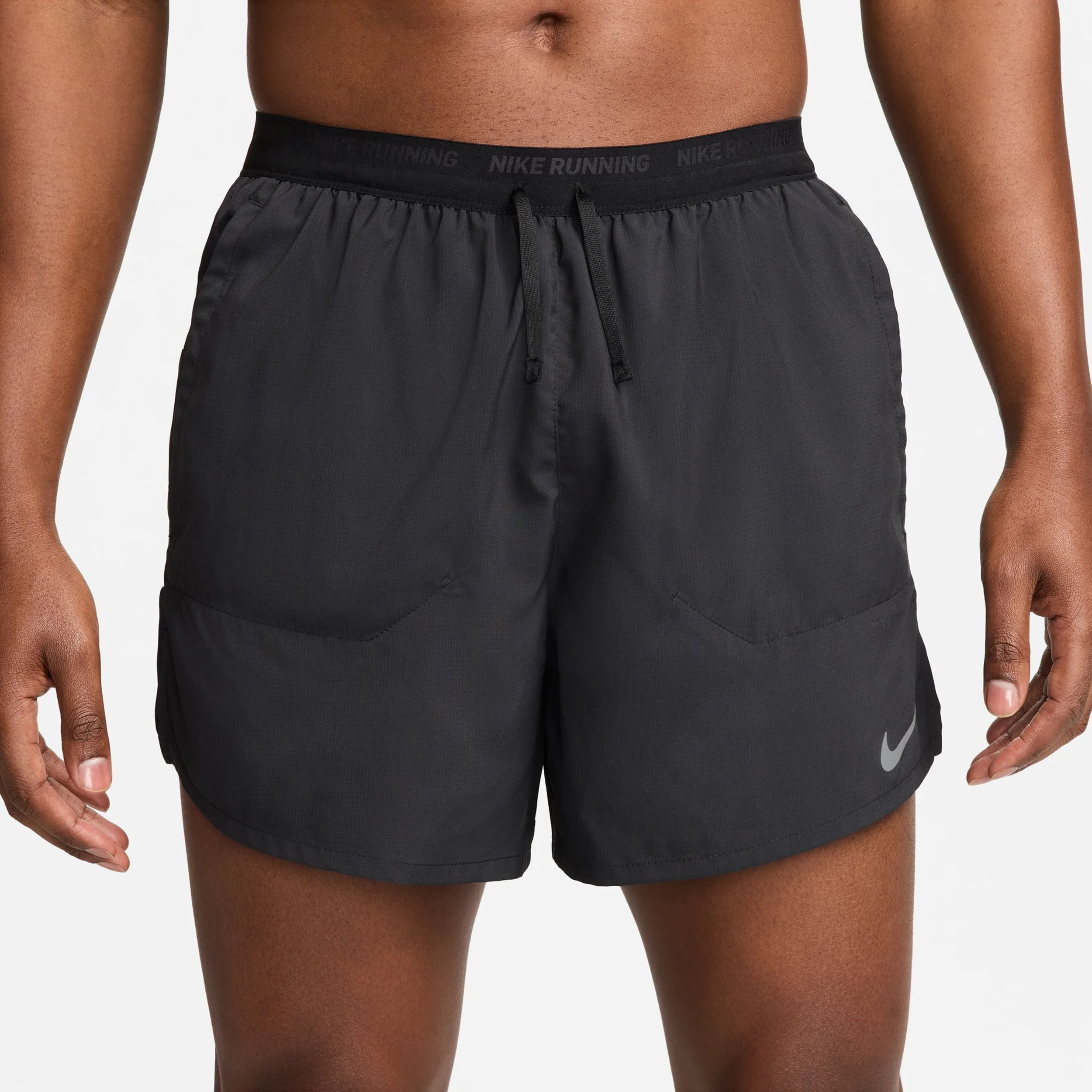 Stride 5in Laufshorts Herren-Schwarz - Image 6