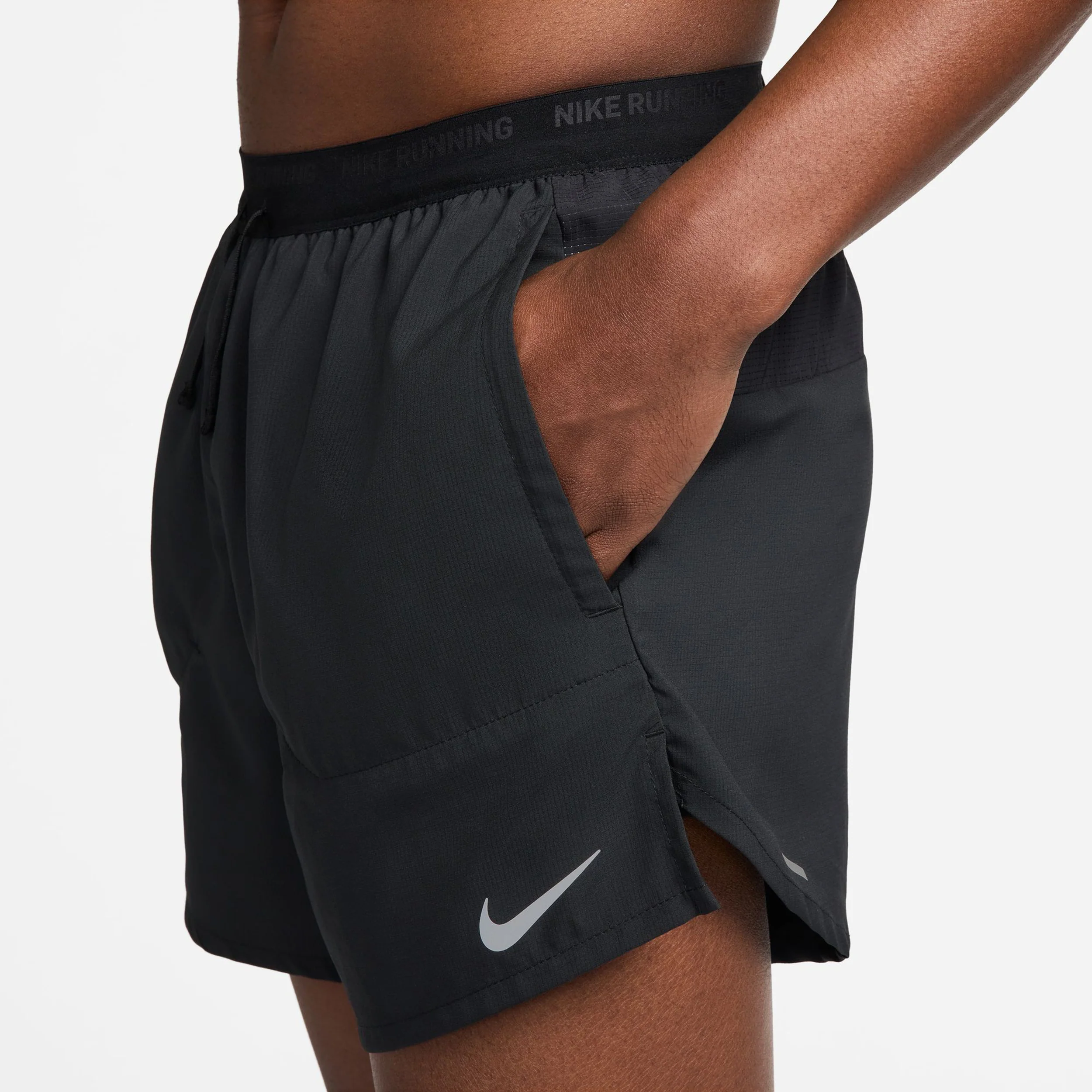 Stride 5in Laufshorts Herren-Schwarz - Image 9