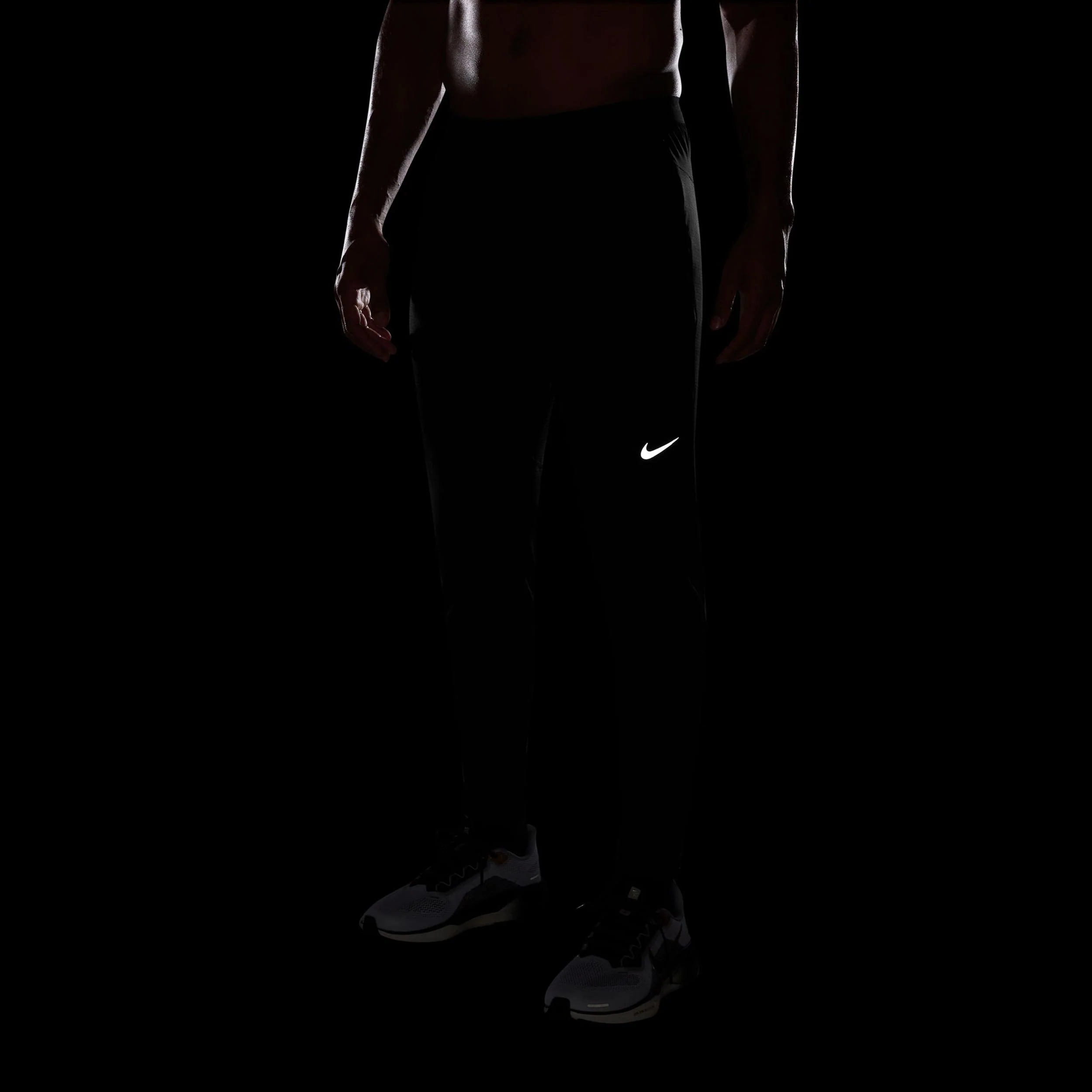 Stride Laufhose Herren - schwarz, silber - Image 6