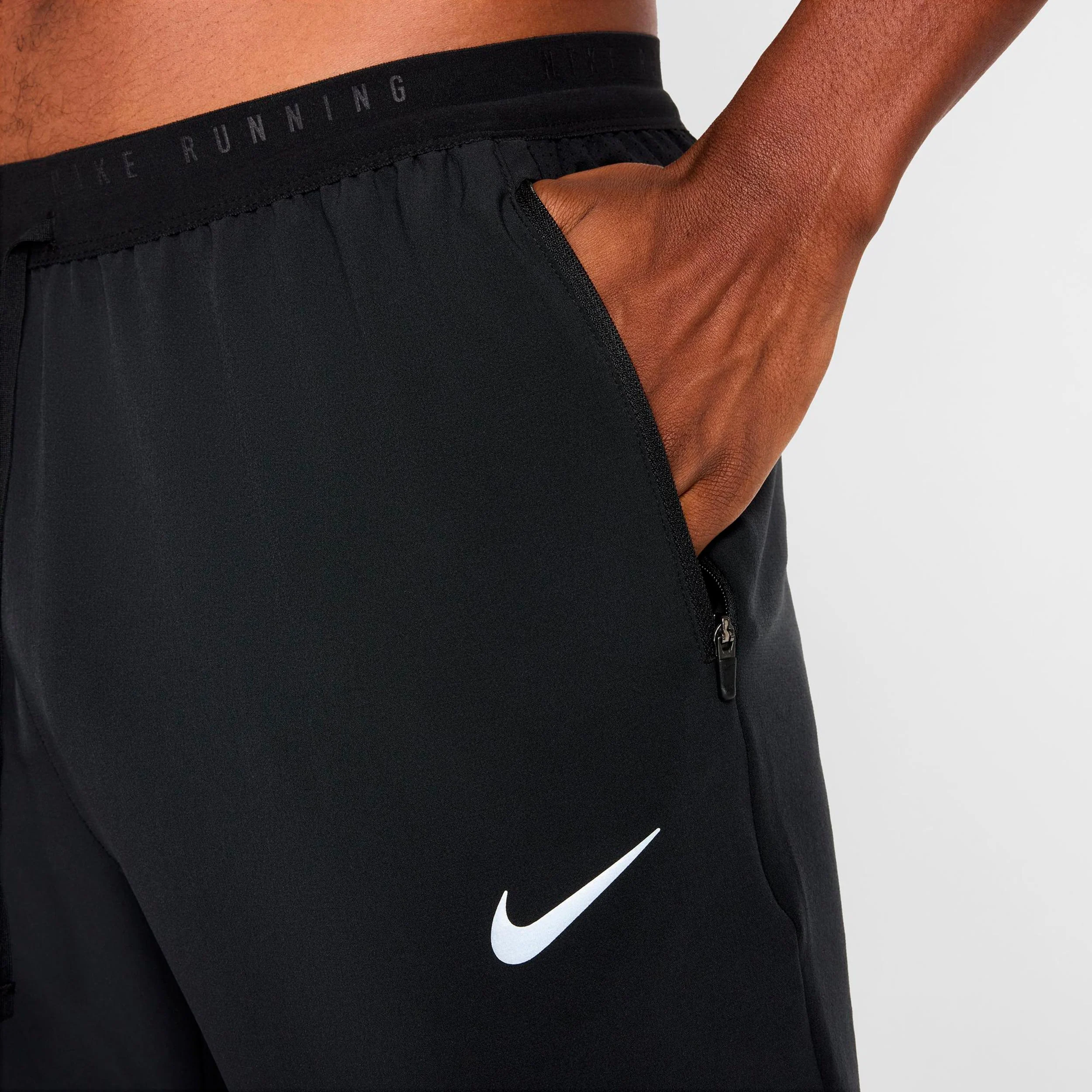Stride Laufhose Herren - schwarz, silber - Image 3