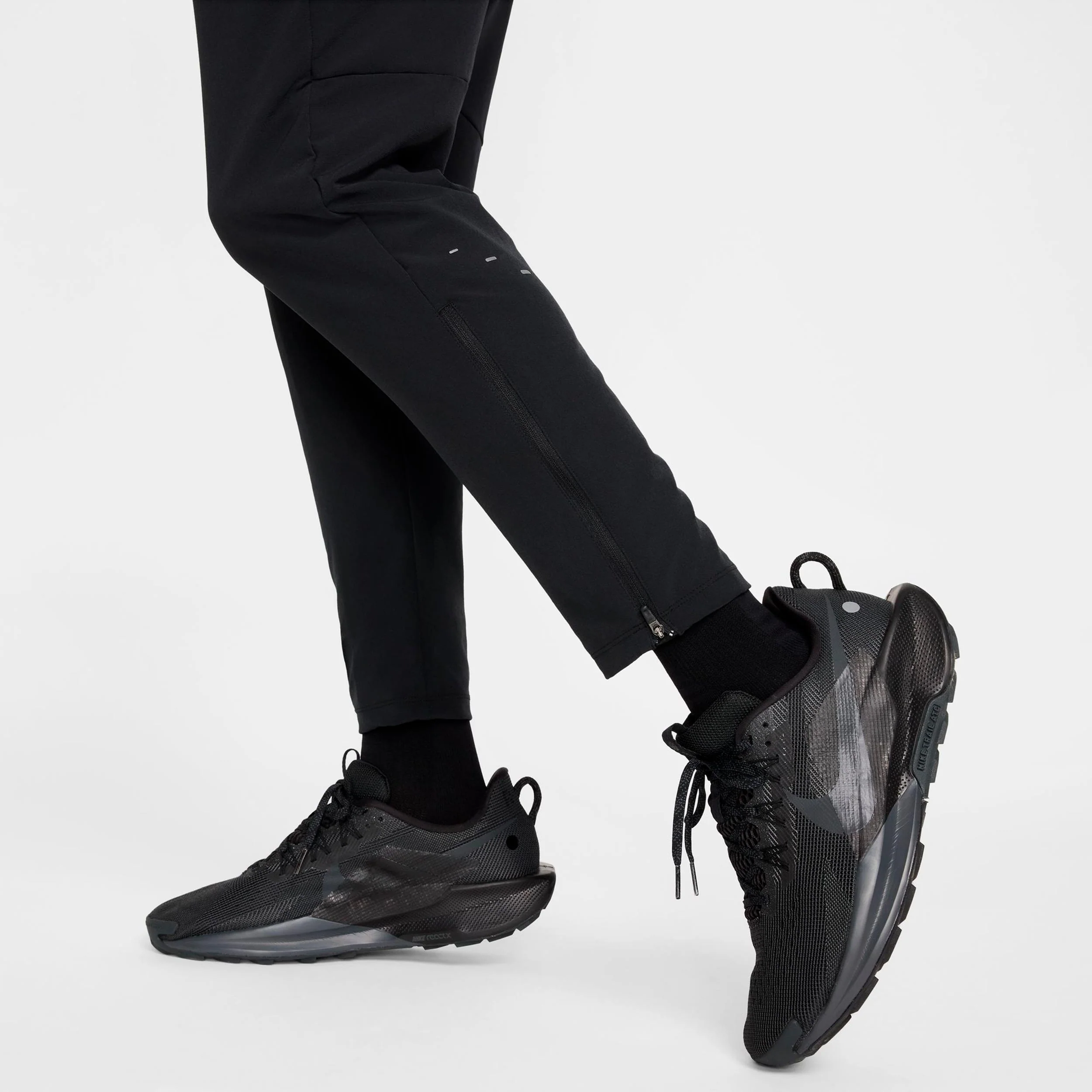 Stride Laufhose Herren - schwarz, silber - Image 5