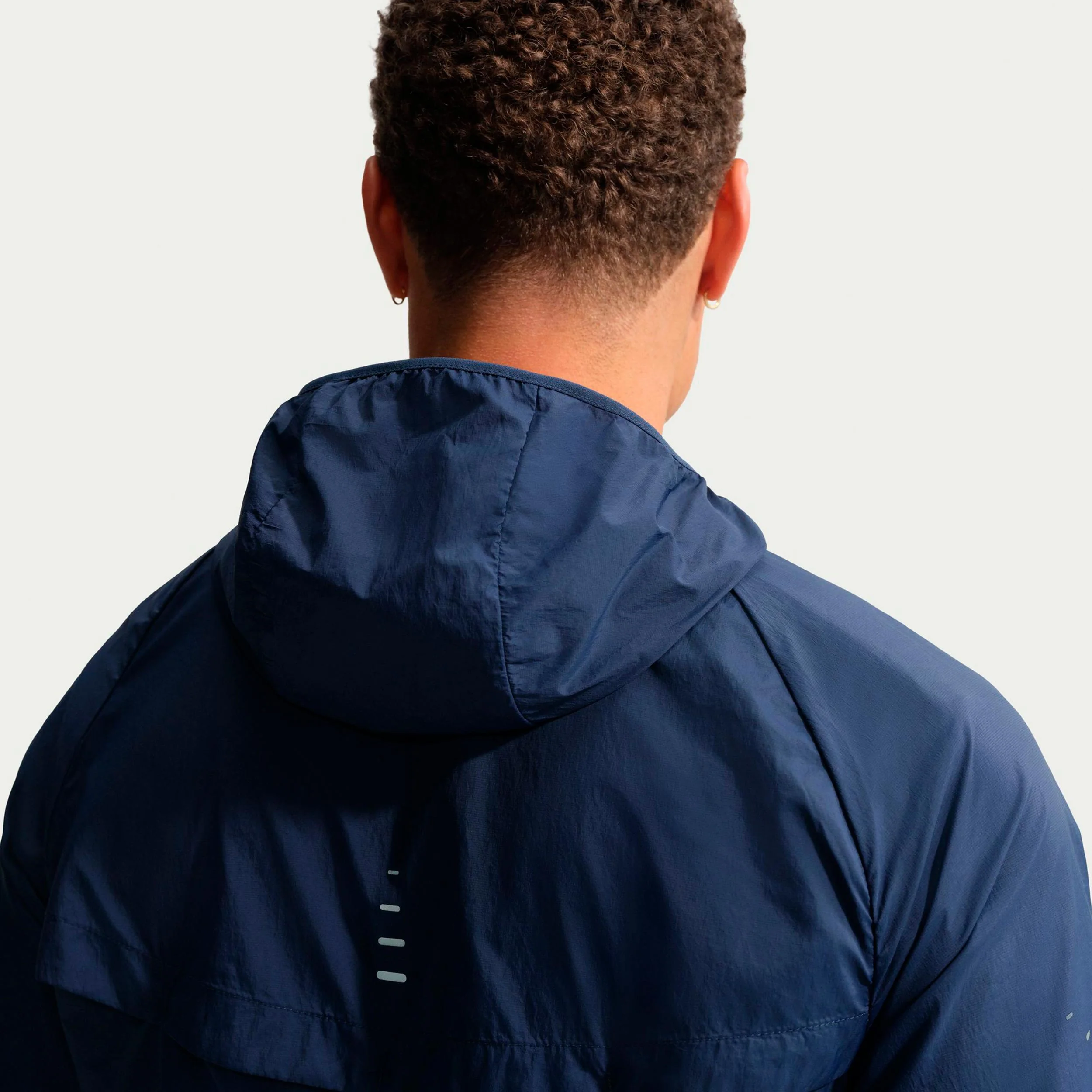Stride Laufjacke Herren - dunkelblau, silber - Image 4