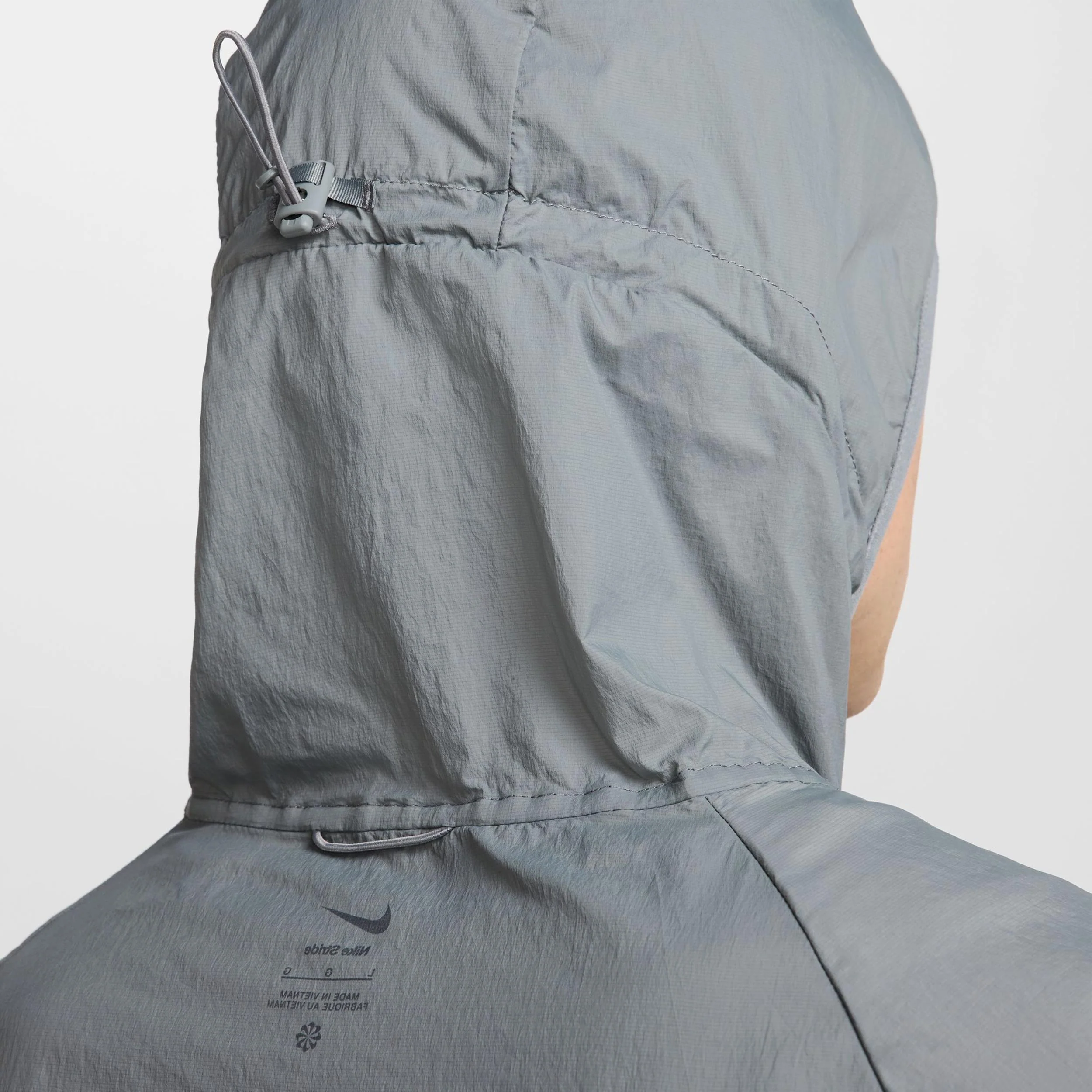 Stride Laufjacke Herren - grau, silber - Image 4
