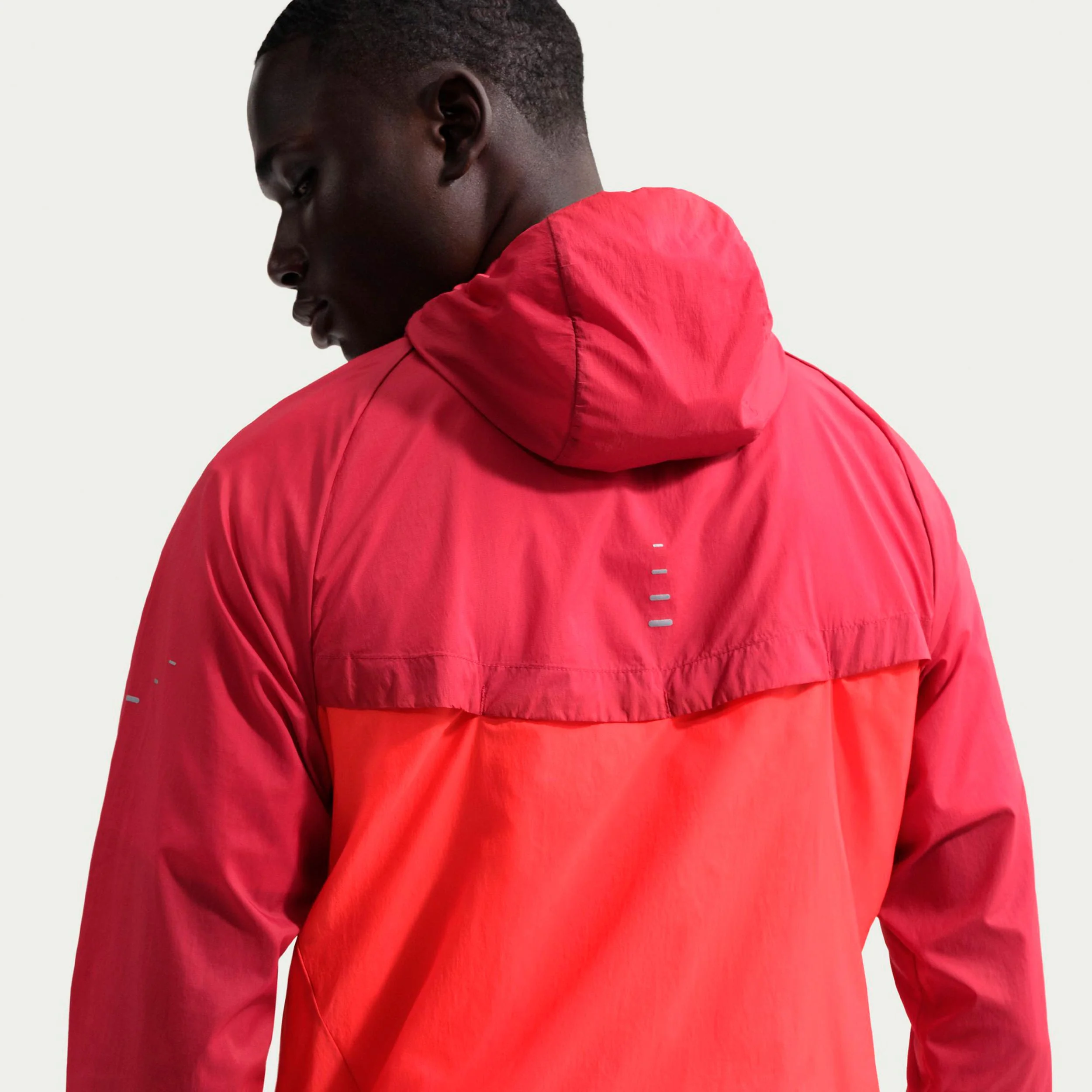 Stride Laufjacke Herren - rot, hellrot - Image 4