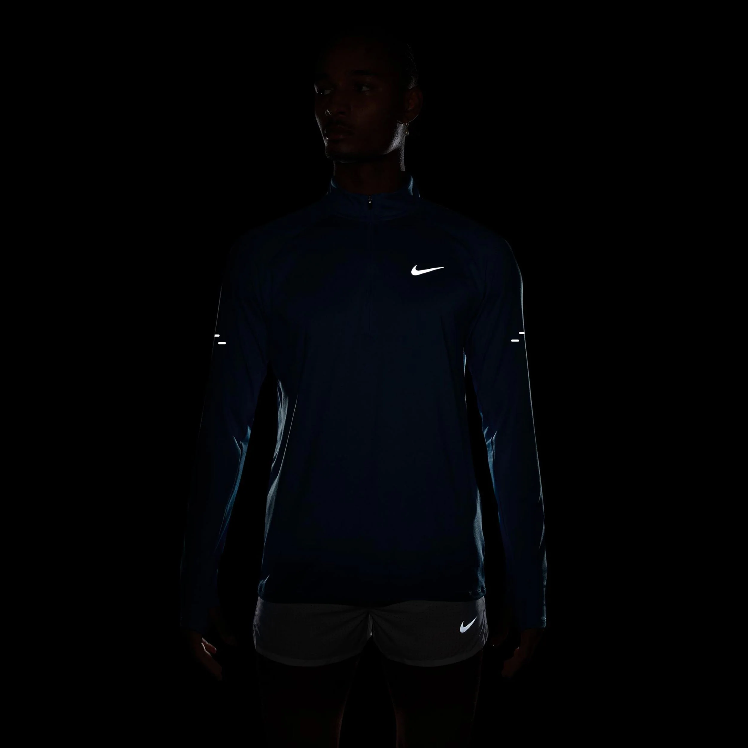 Stride Laufshirt Herren - blau, silber - Image 6