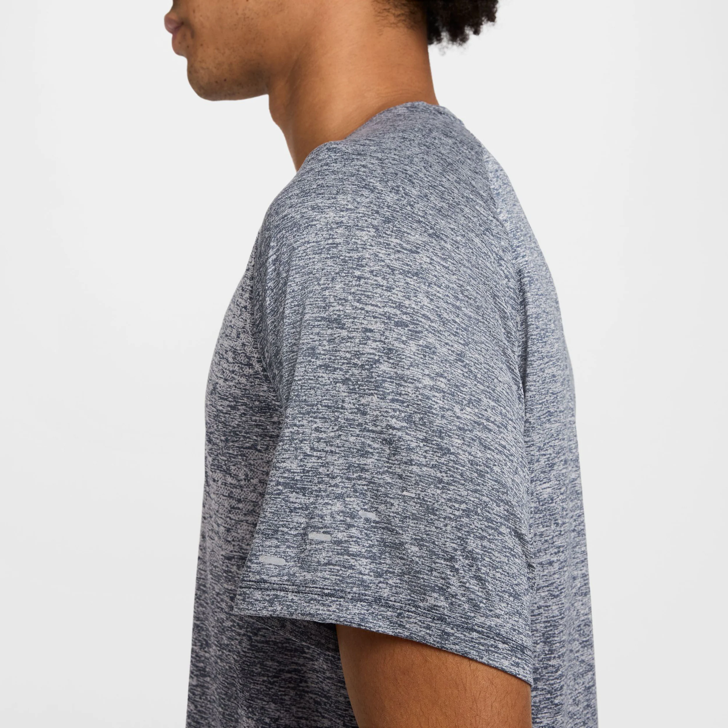 Stride Laufshirt Herren - blaugrau - Image 4