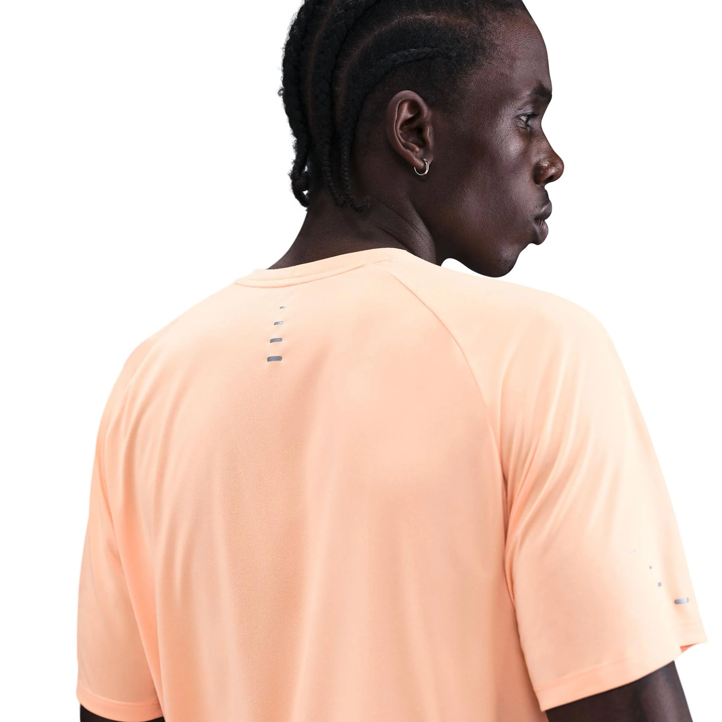 Stride Laufshirt Herren - orange, silber - Image 4