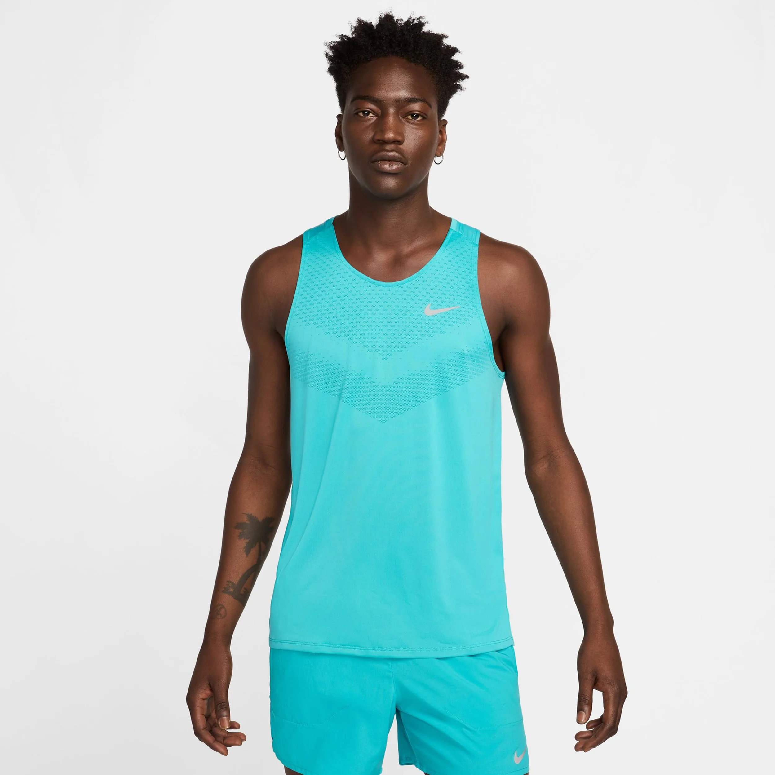 Stride Laufshirt Herren - türkis