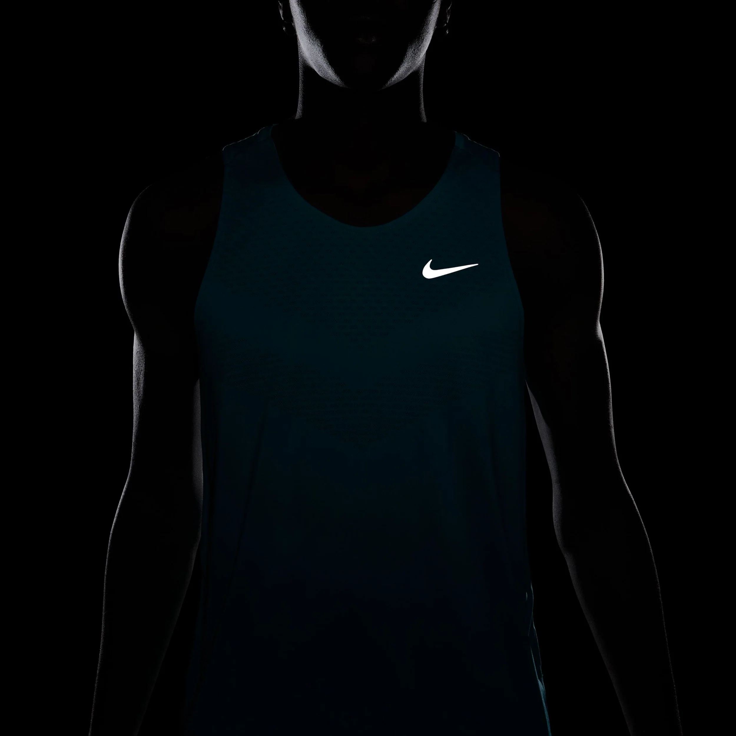 Stride Laufshirt Herren - türkis - Image 6