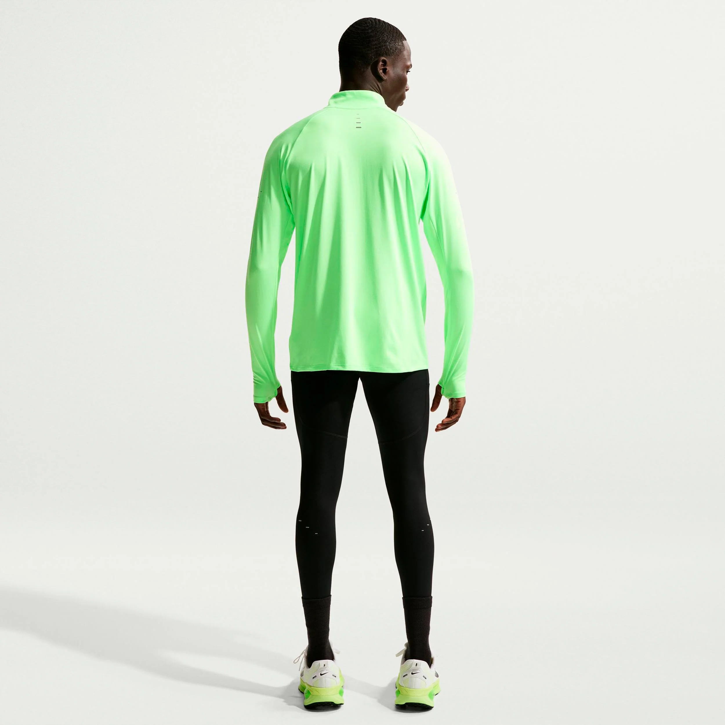 Stride Lauftight Herren - schwarz, silber - Image 3