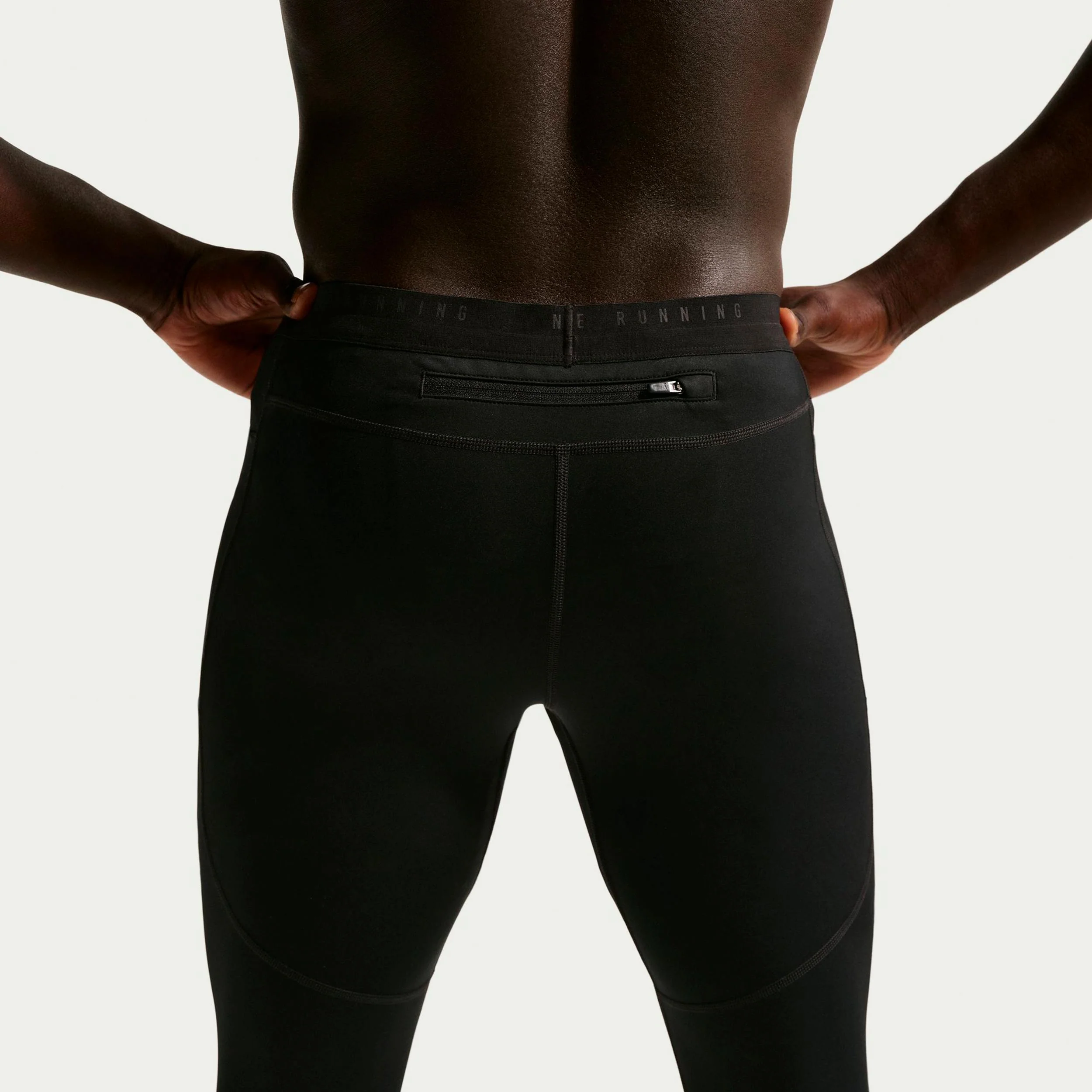Stride Lauftight Herren - schwarz, silber - Image 5