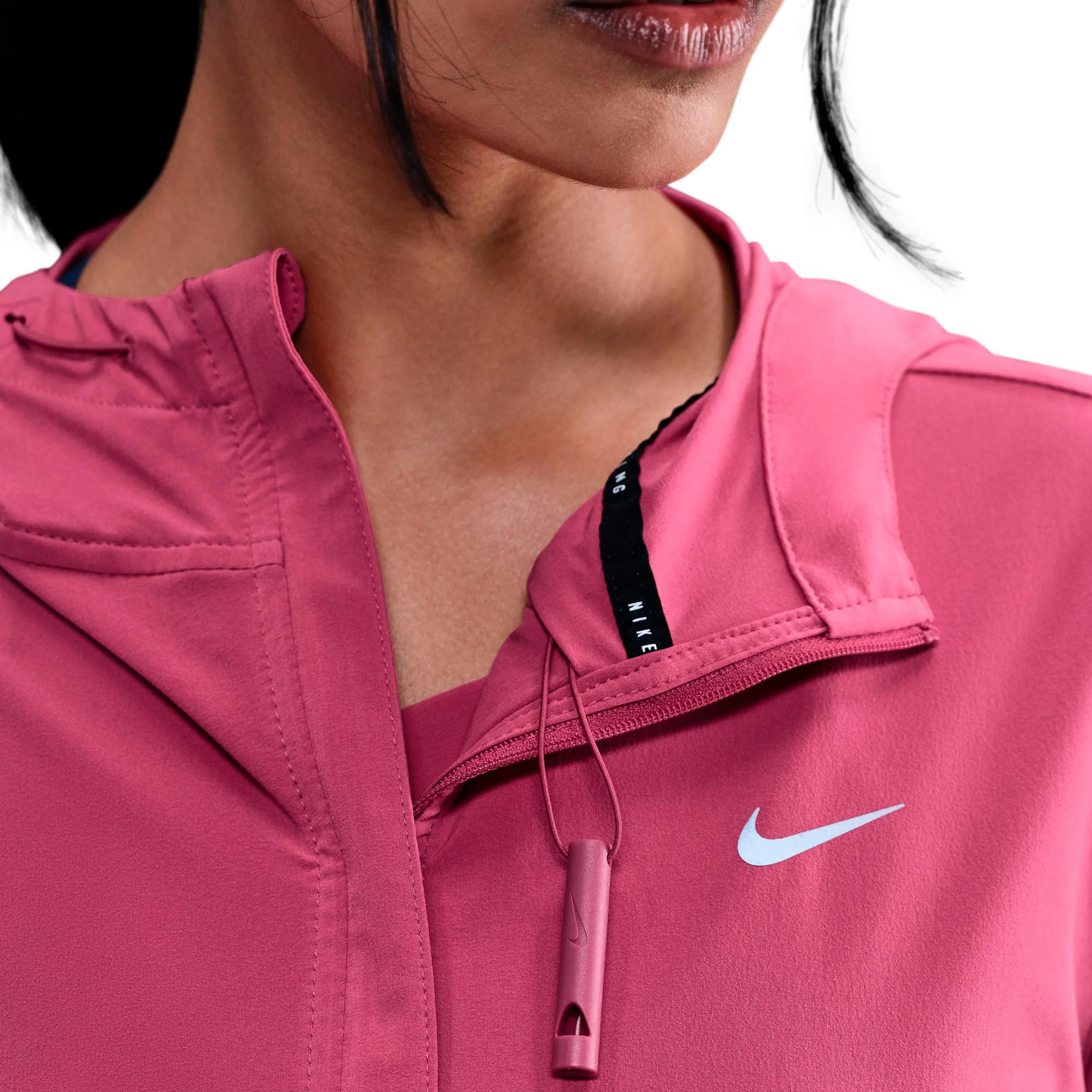 Swift Laufjacke Damen - berry, silber - Image 6