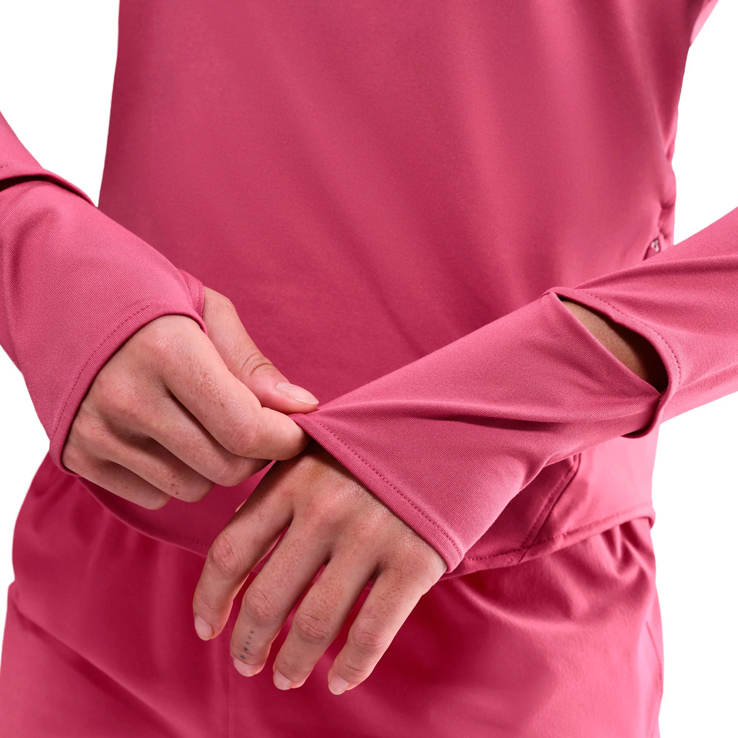 Swift Laufshirt Damen - berry, silber - Image 7