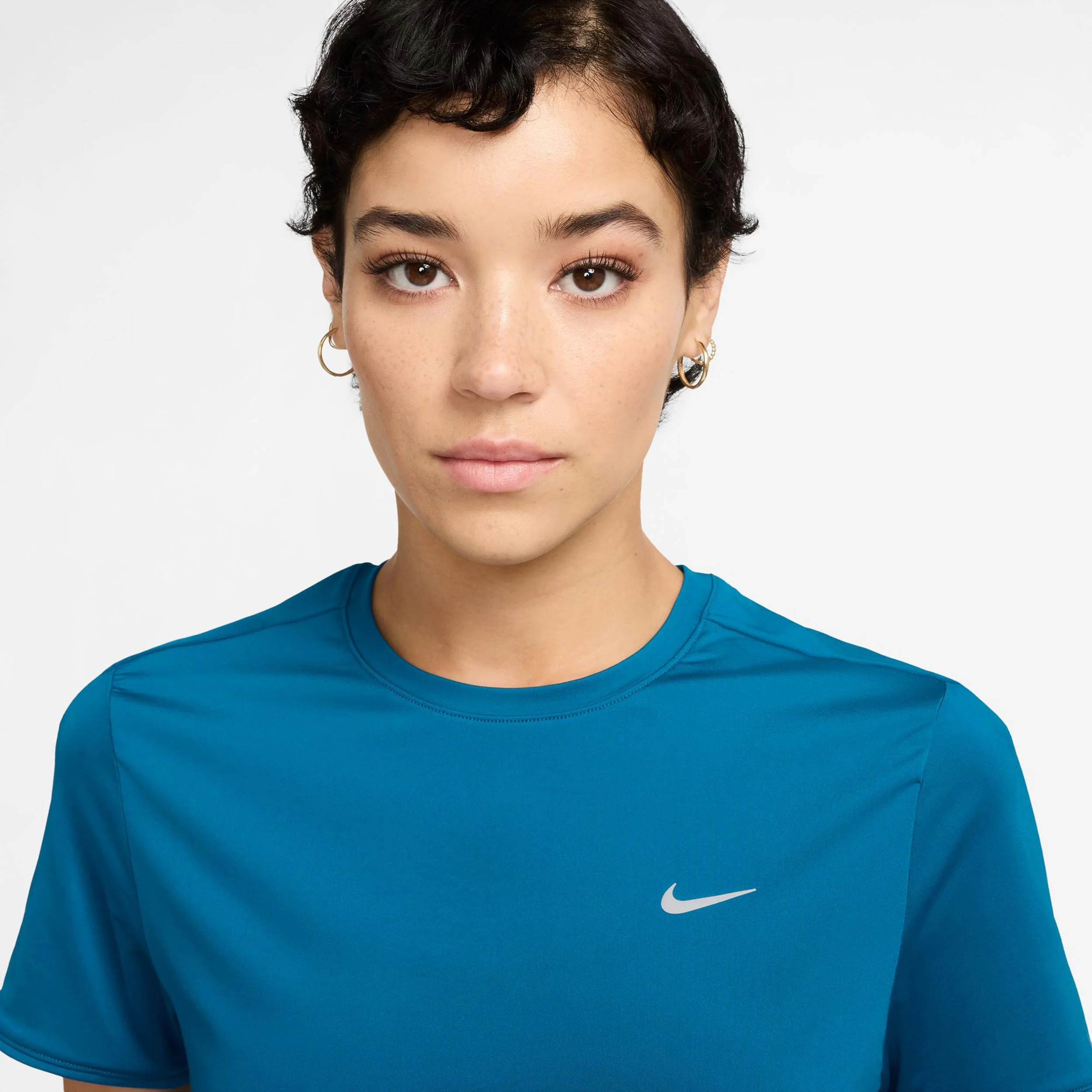 Swift Laufshirt Damen - grün, silber - Image 3