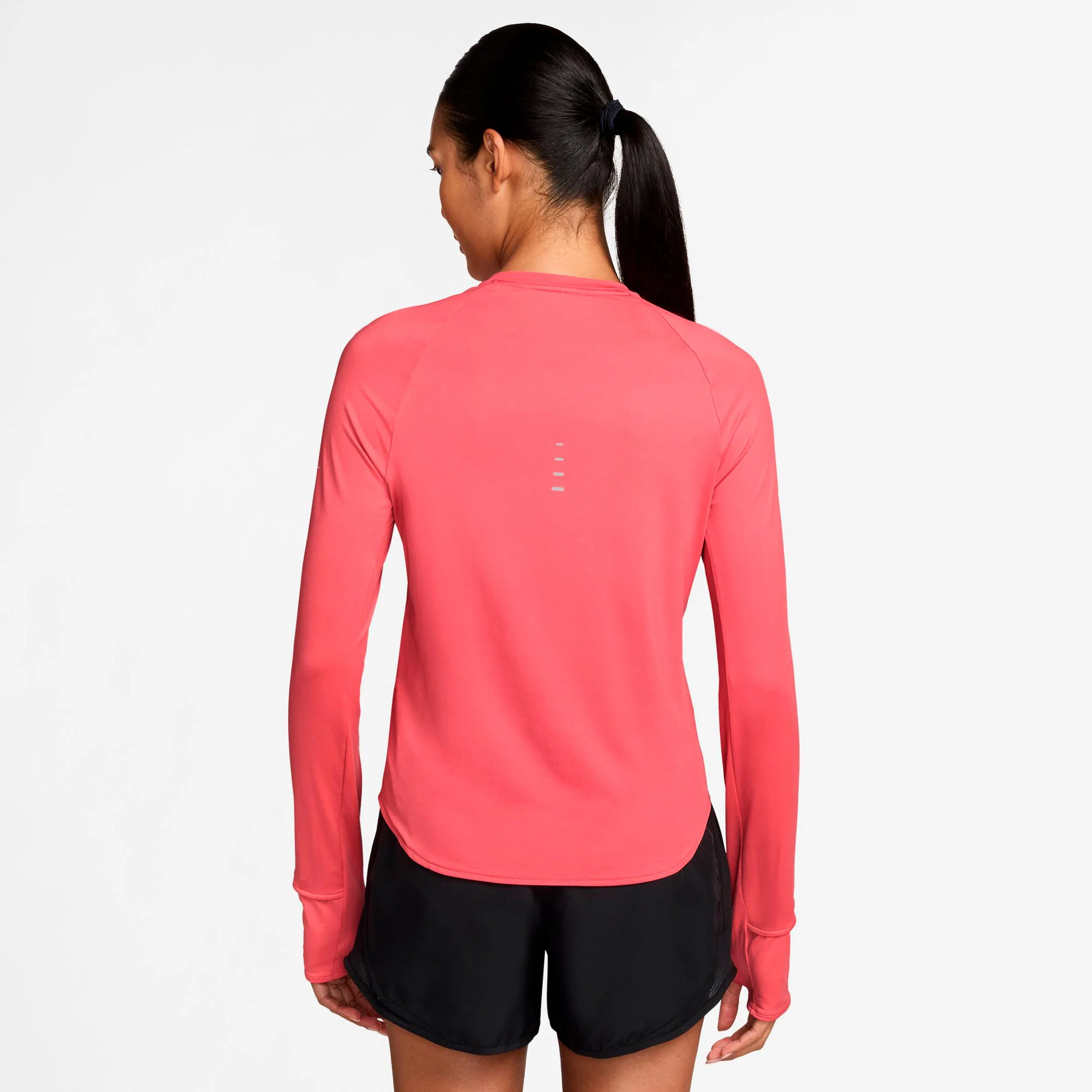 Swift Laufshirt Damen - koralle, silber - Image 2