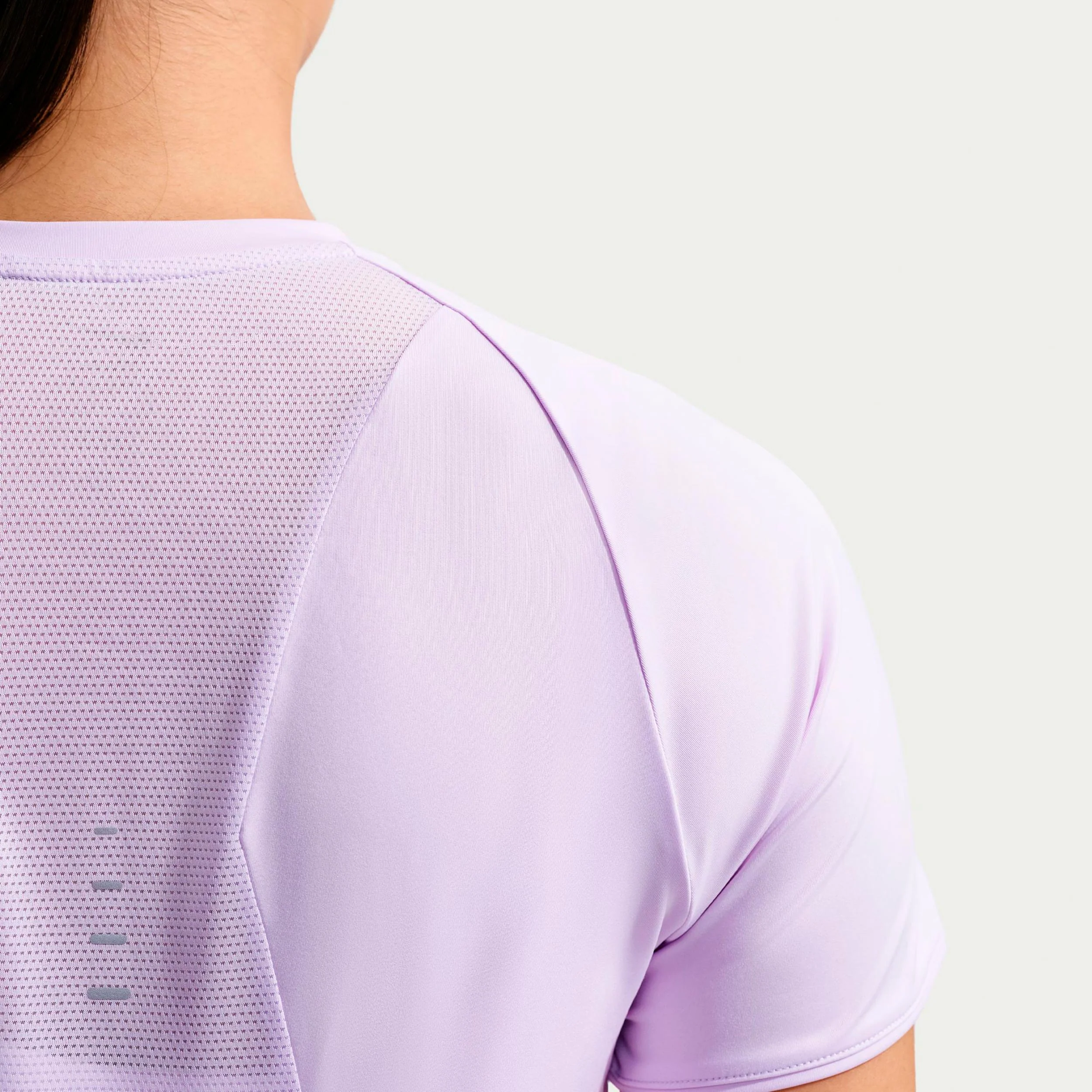 Swift Laufshirt Damen - lila, silber - Image 4