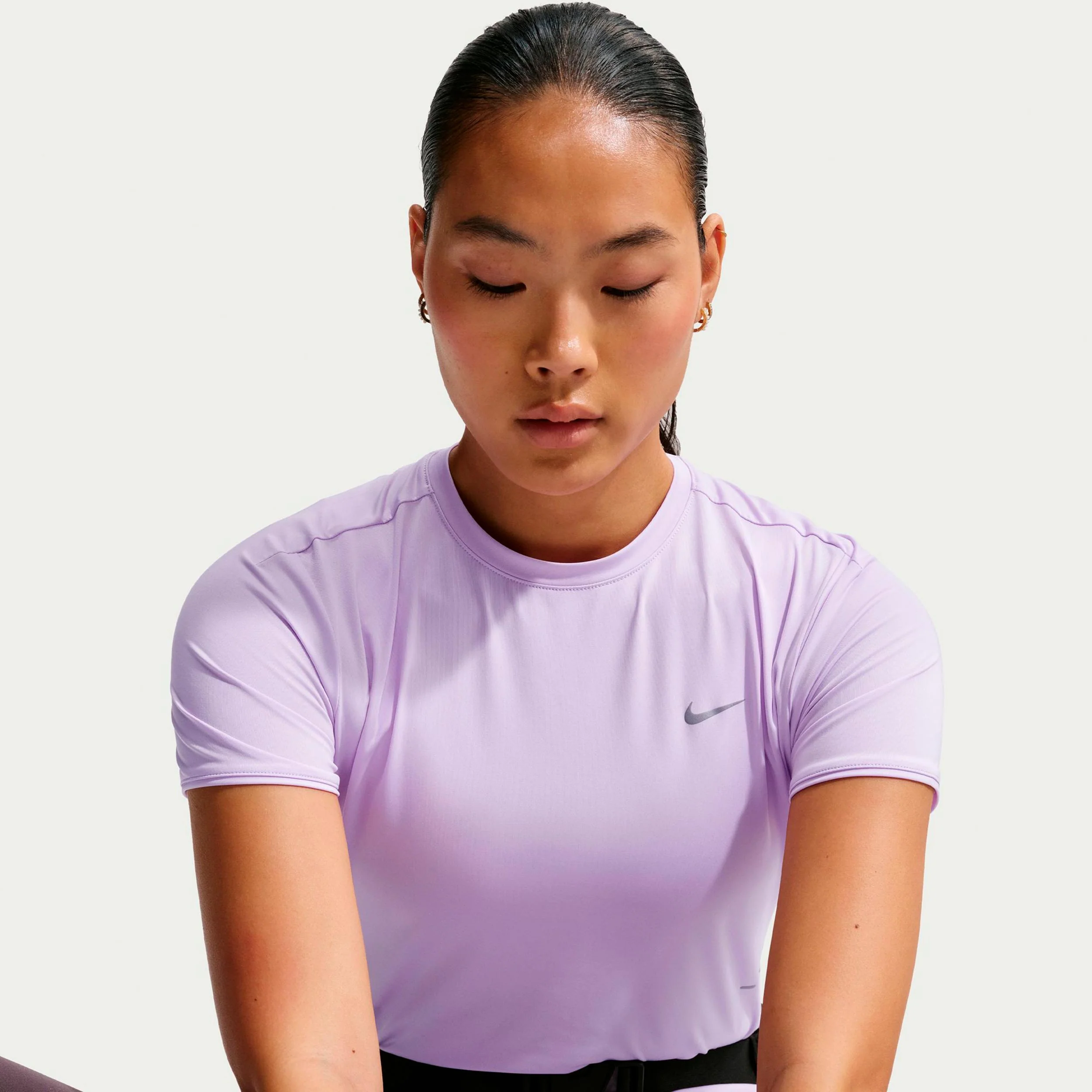 Swift Laufshirt Damen - lila, silber - Image 5