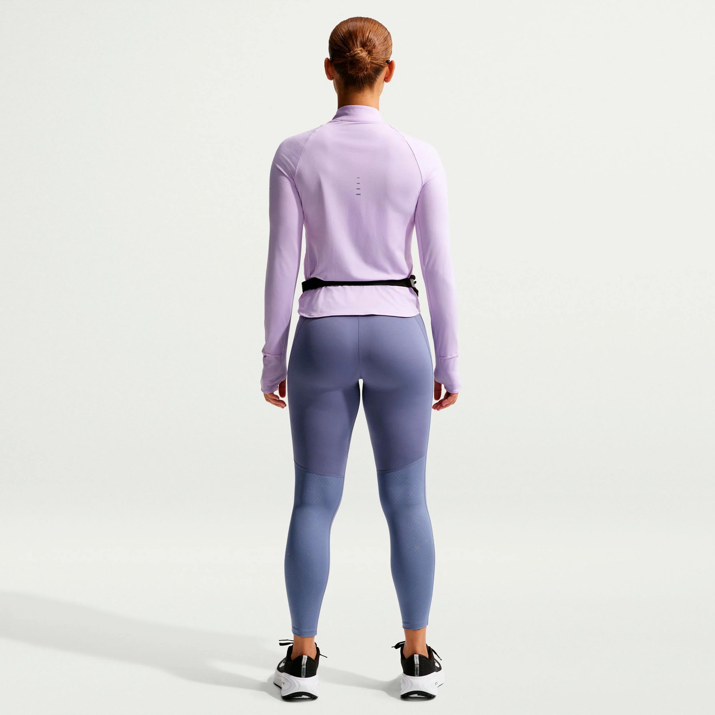 Swift Laufshirt Damen - lila, silber - Image 3