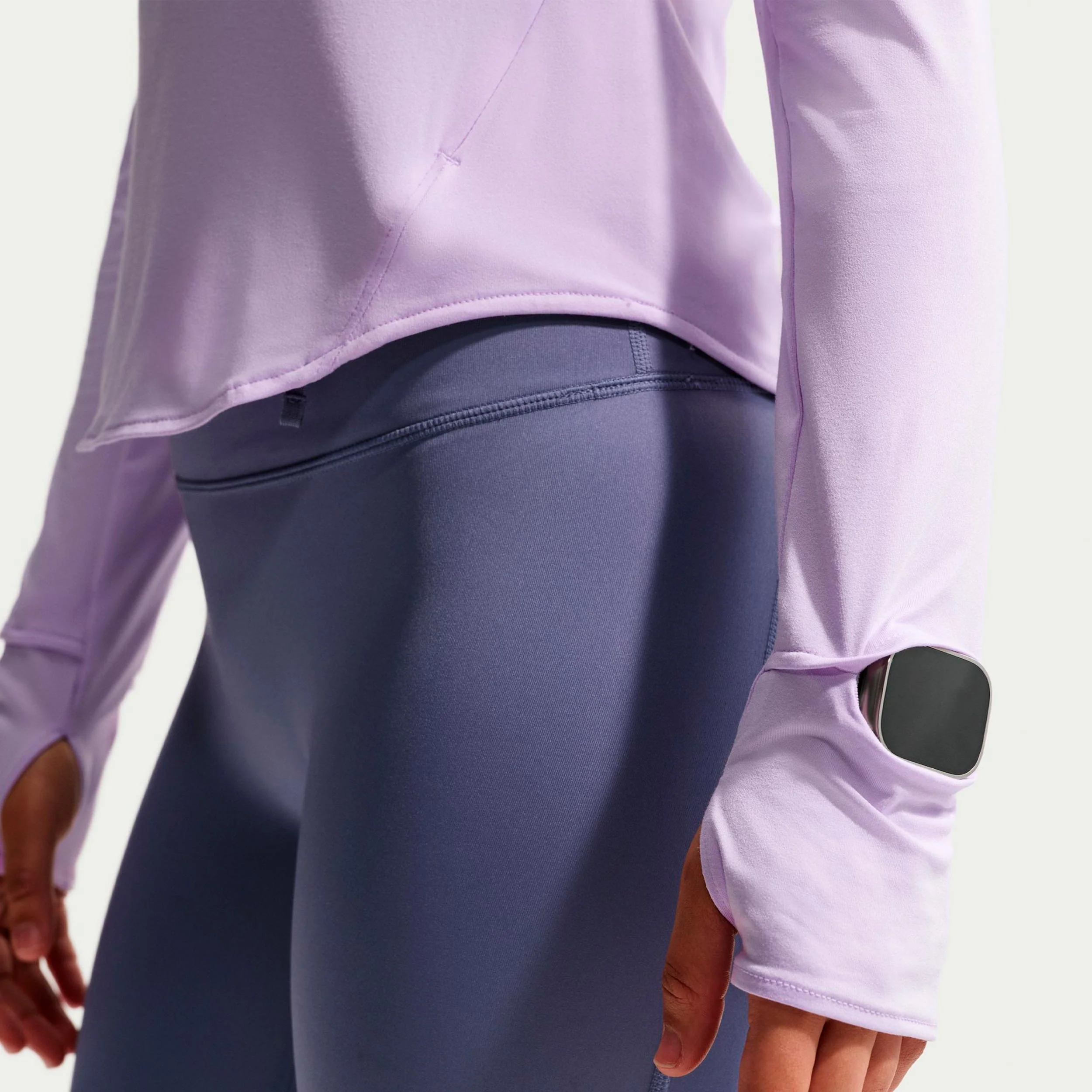 Swift Laufshirt Damen - lila, silber - Image 6