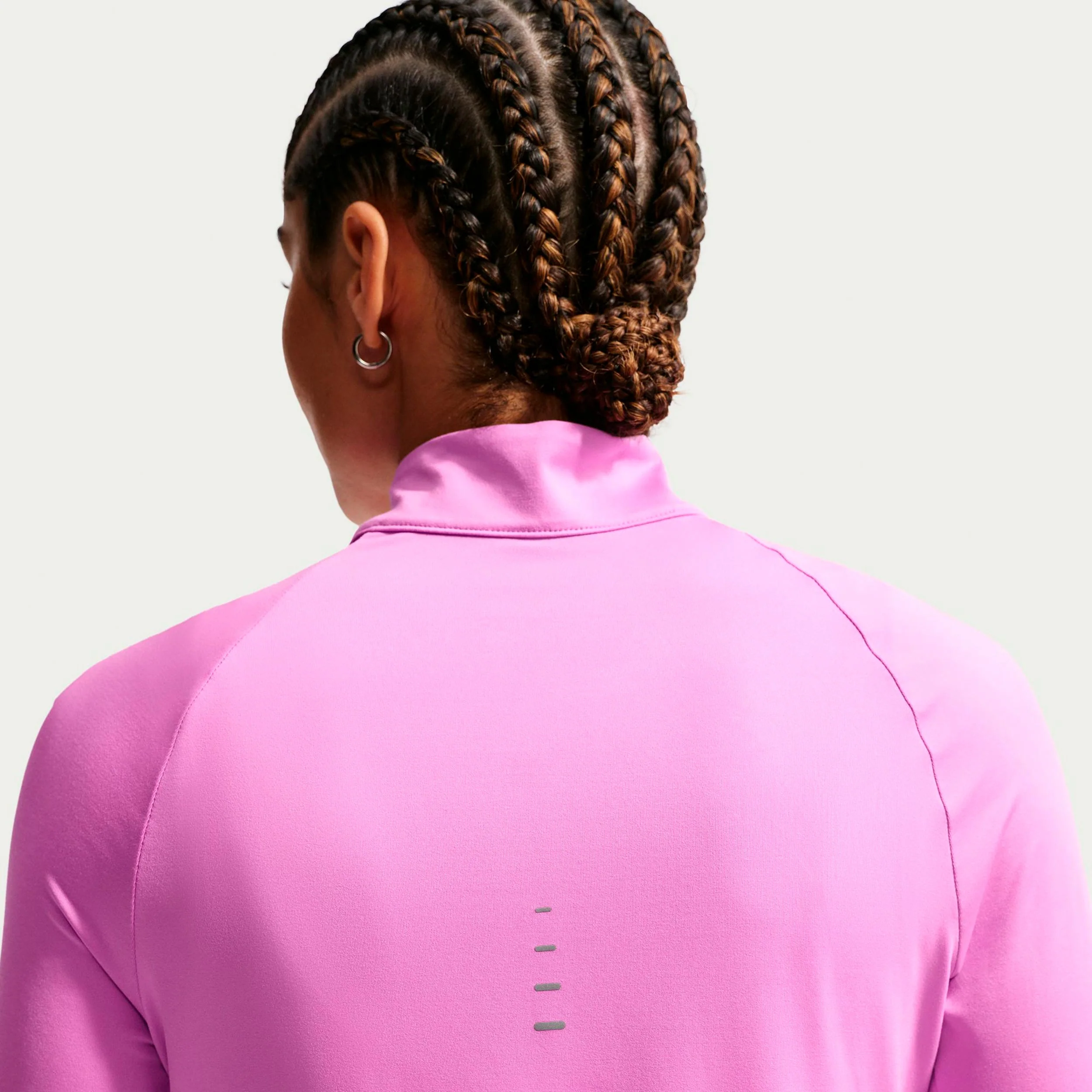 Swift Laufshirt Damen - pink, silber - Image 4