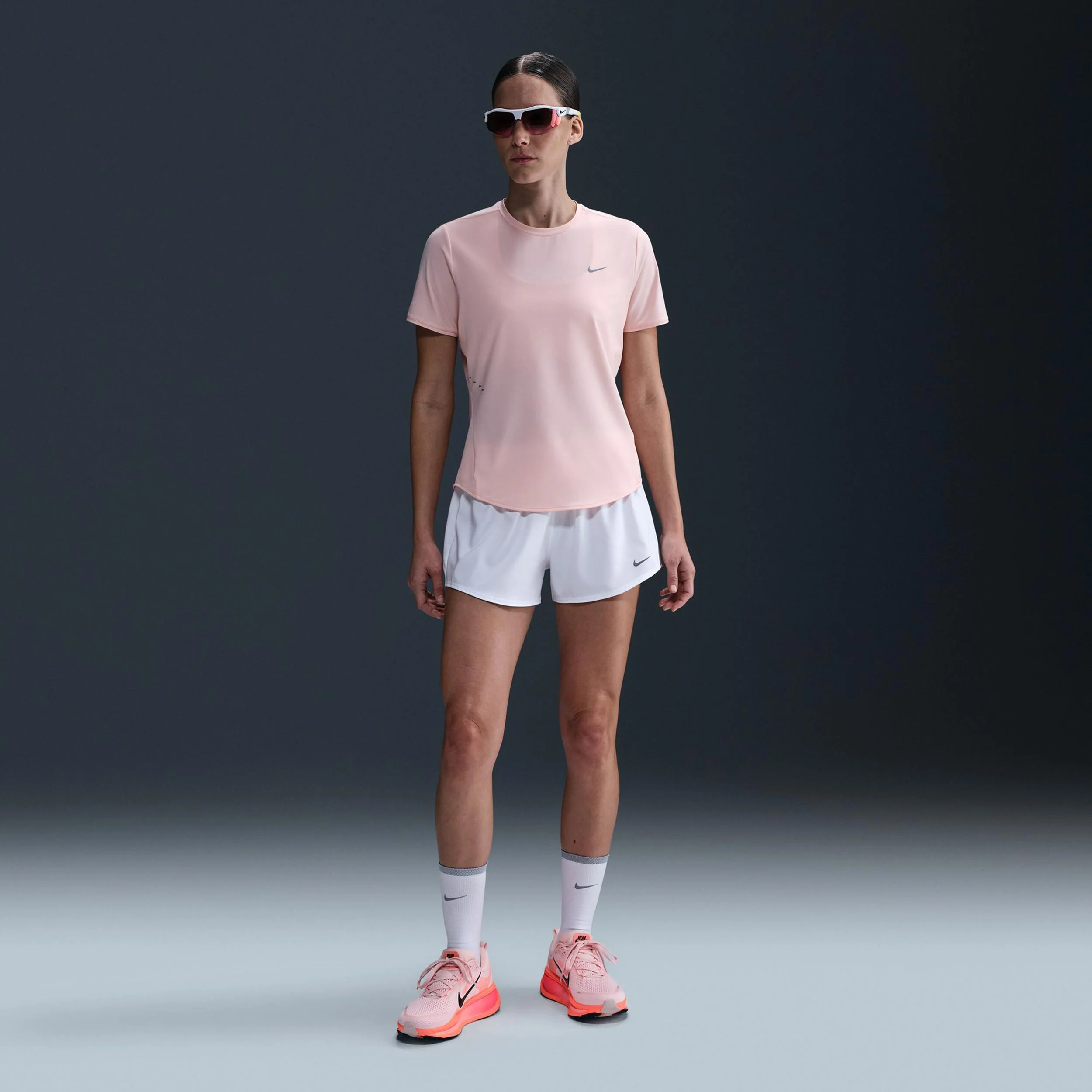 Swift Laufshirt Damen - rosa - Image 6